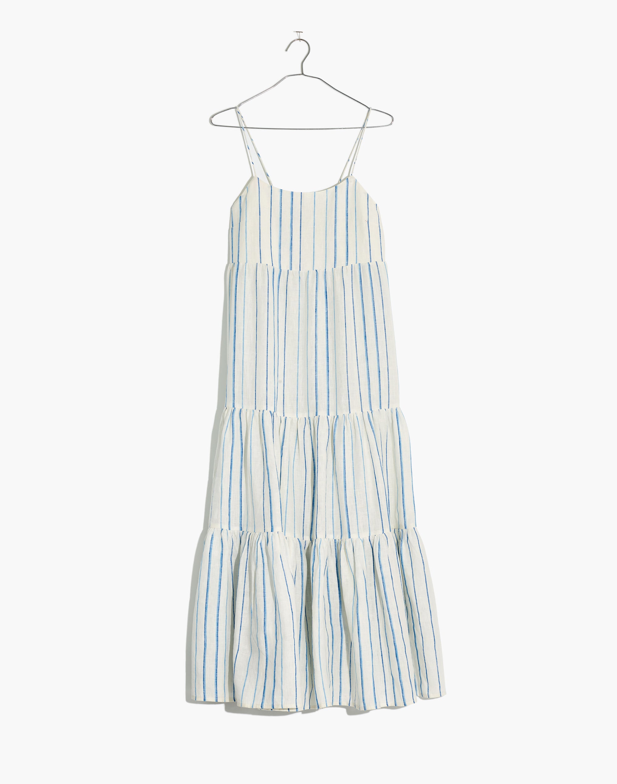 Cami Tier Midi Dress in Stripe