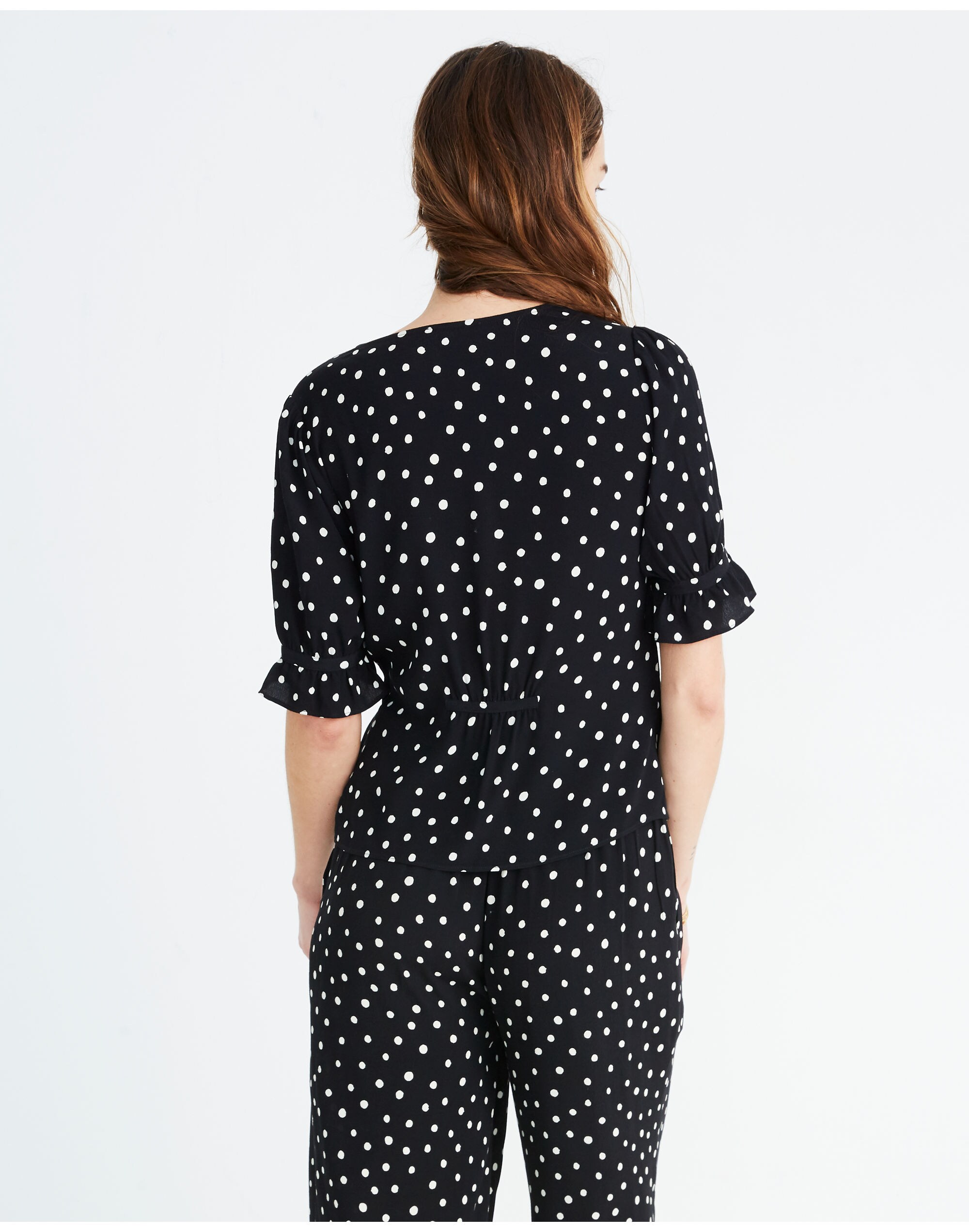 Daylight Top in Painted Dots