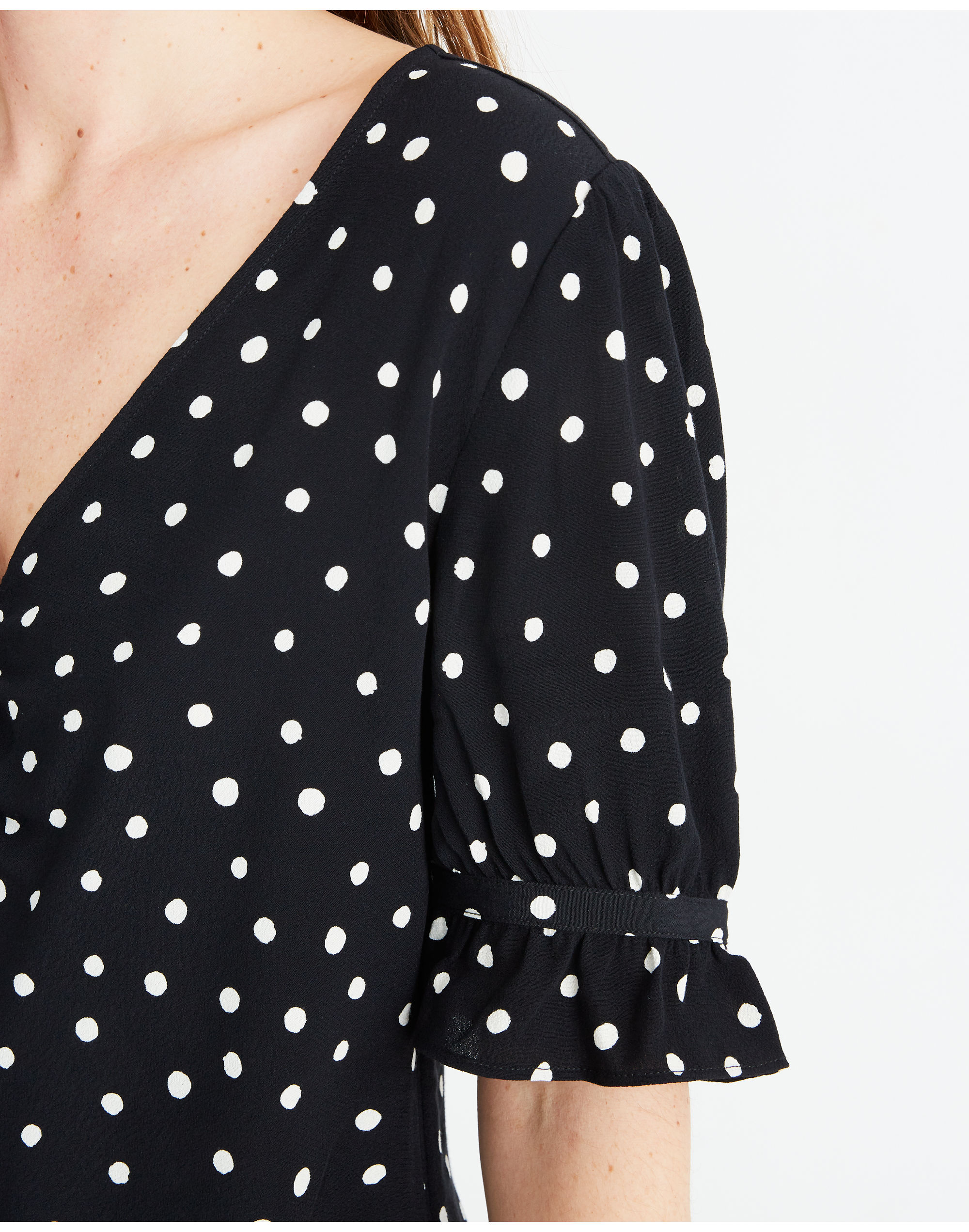 Daylight Top in Painted Dots