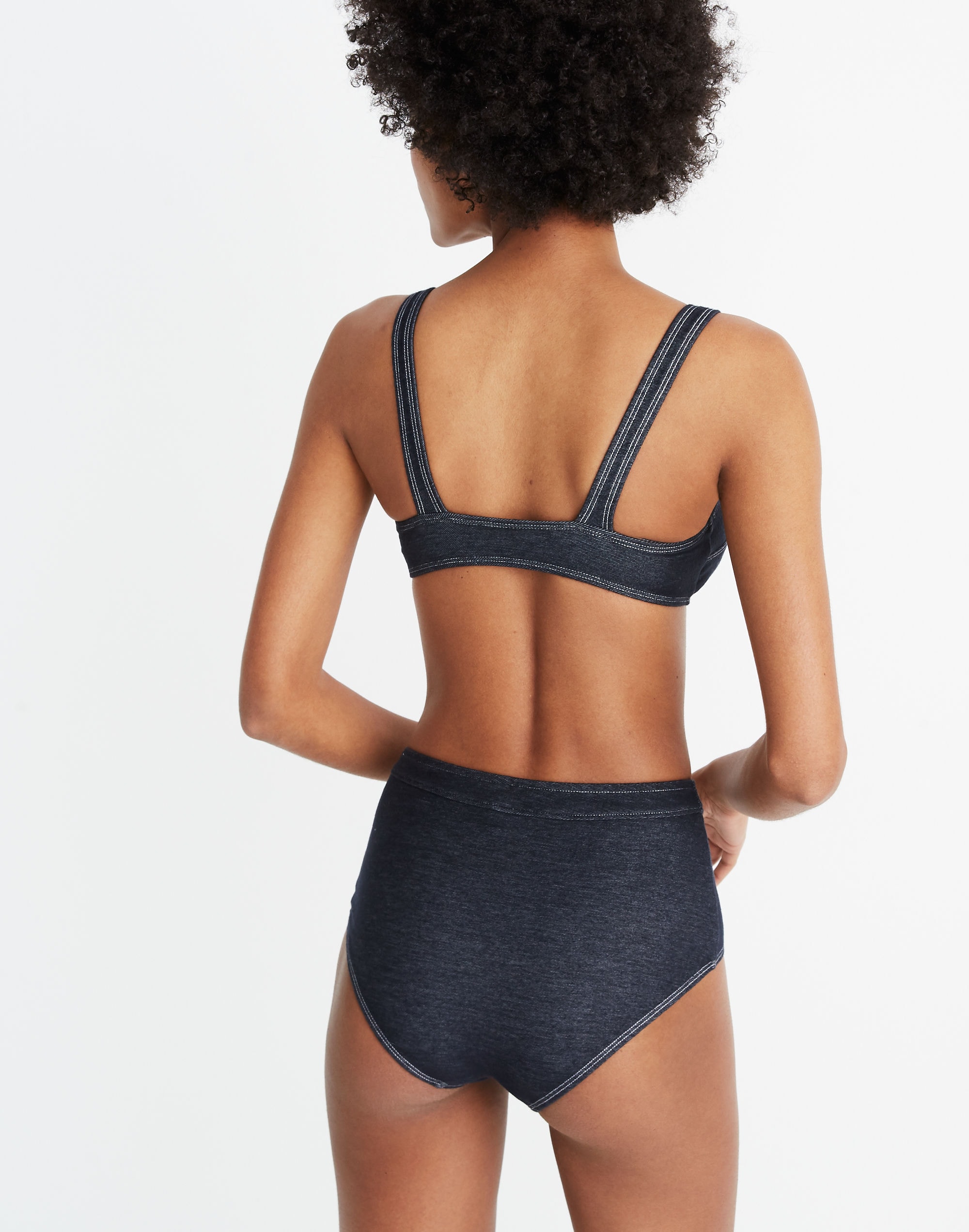 Solid &amp; Striped&reg; Denim Paige Bandeau Bikini Top