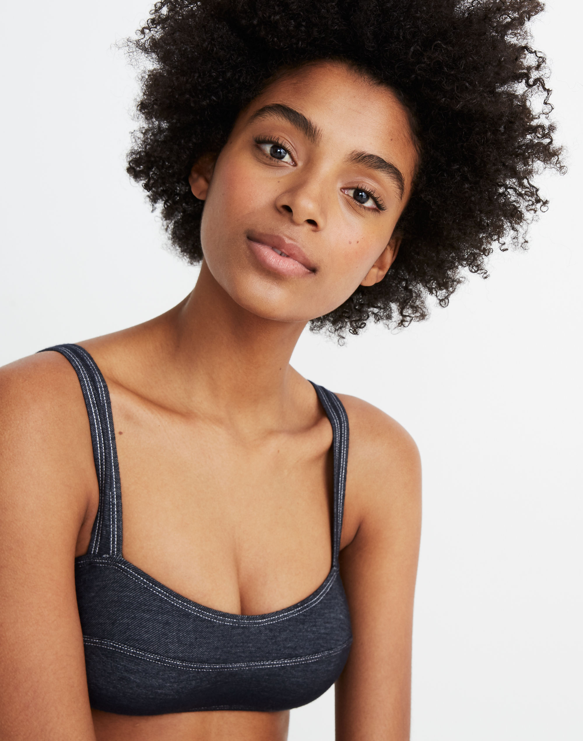 Solid &amp; Striped&reg; Denim Paige Bandeau Bikini Top