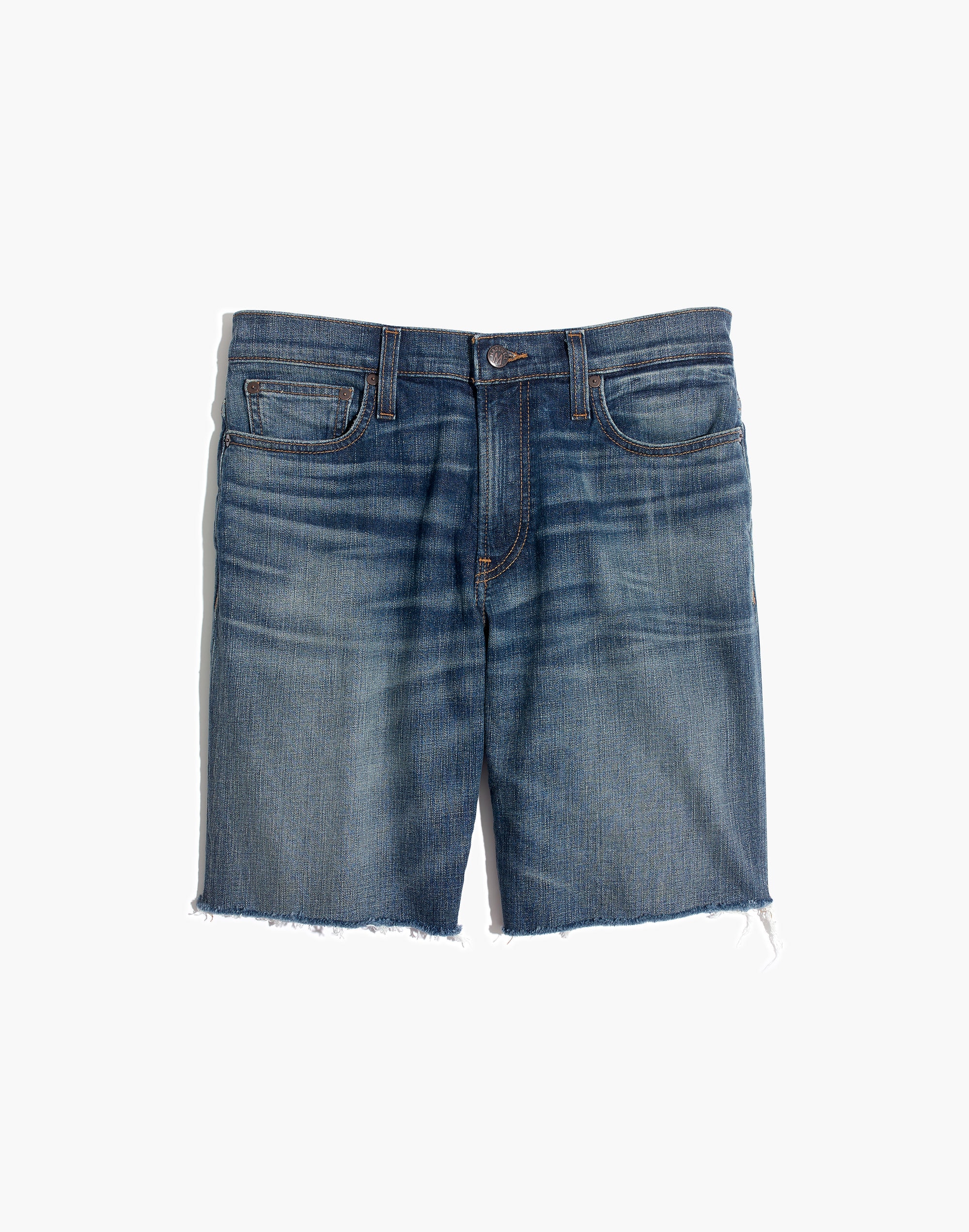 9" Denim Shorts in Misthaven Wash