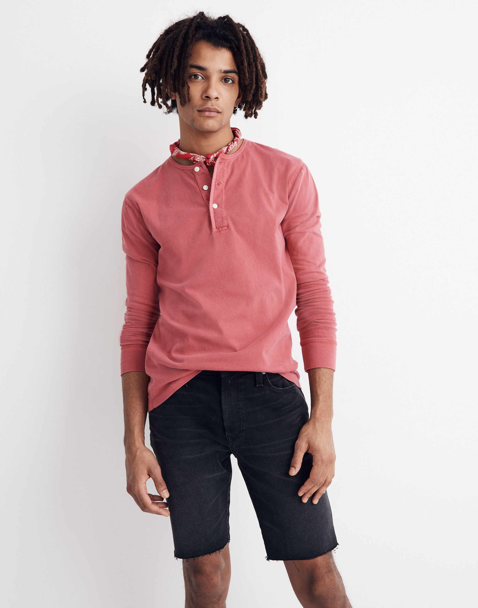 9" Denim Shorts in Everton Wash