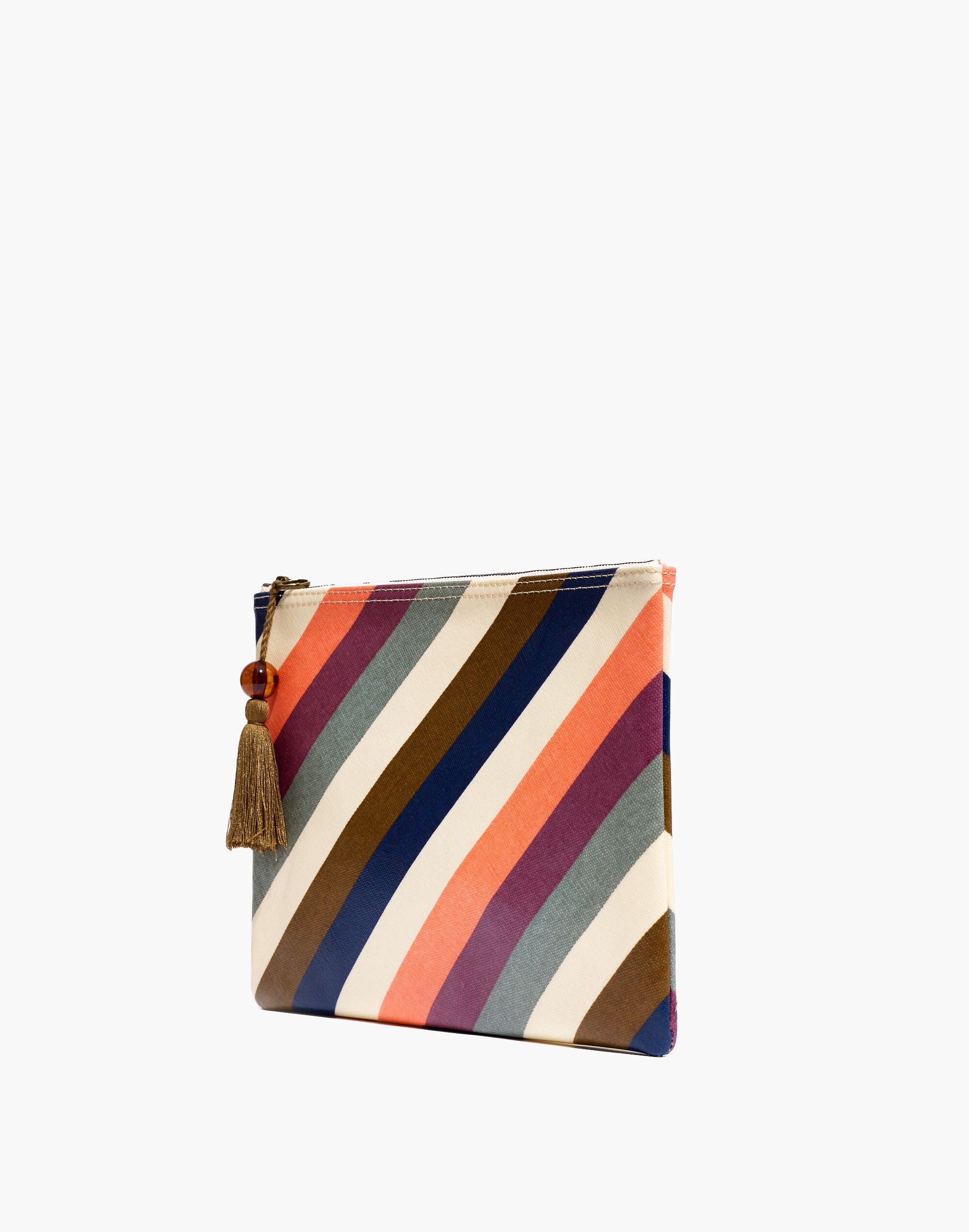 Large Tassel Zip Pouch