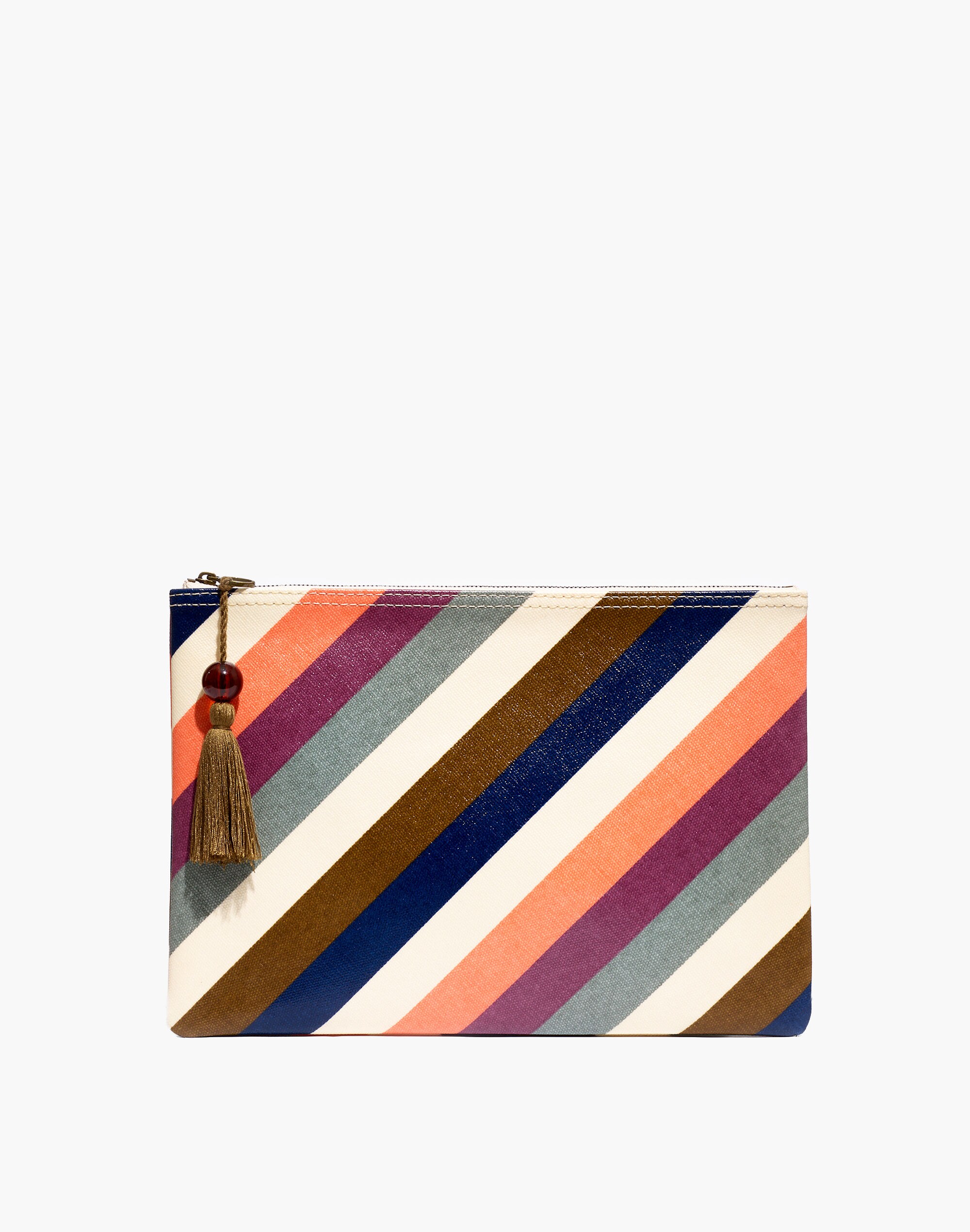Large Tassel Zip Pouch
