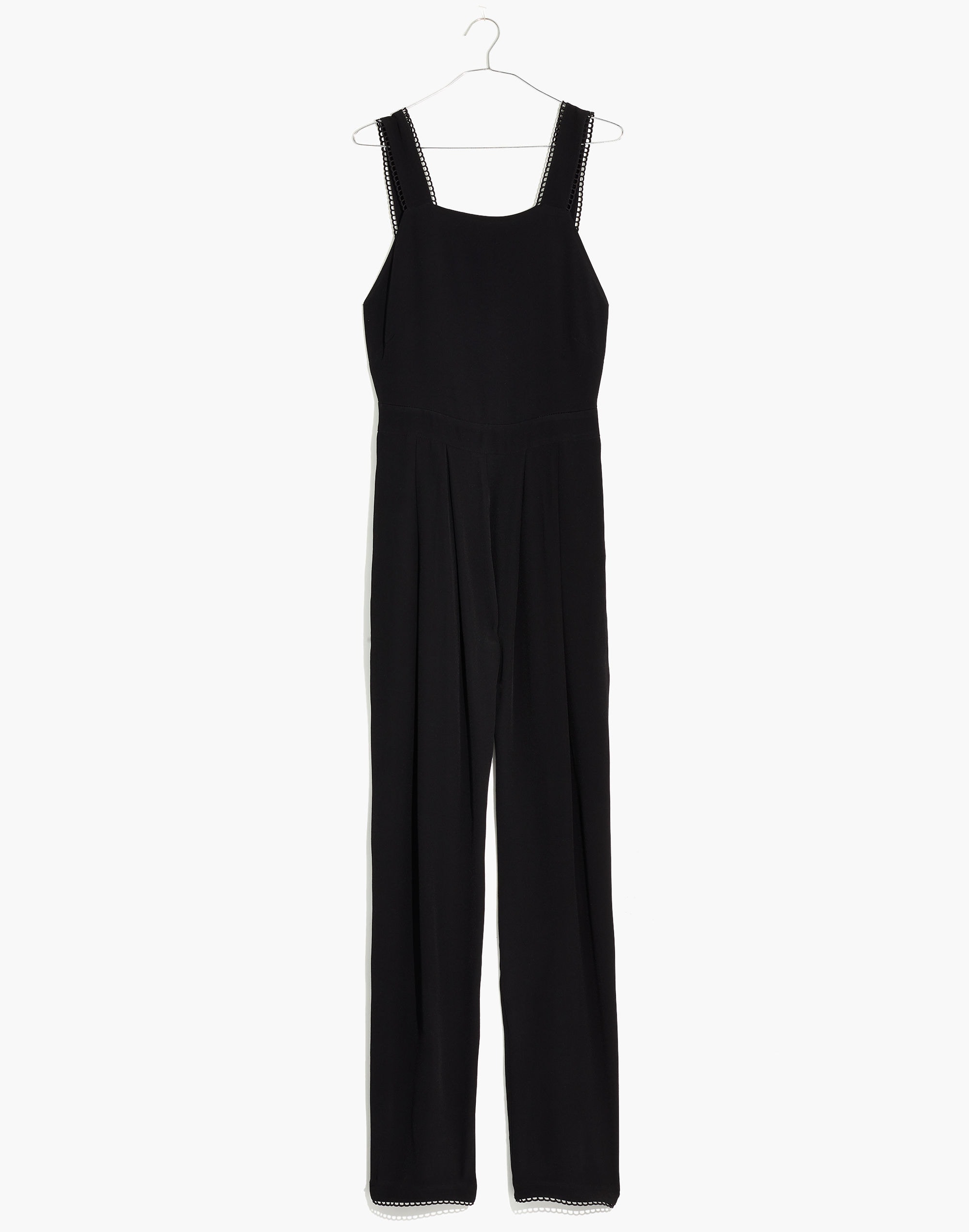 Crisscross Open-Back Jumpsuit