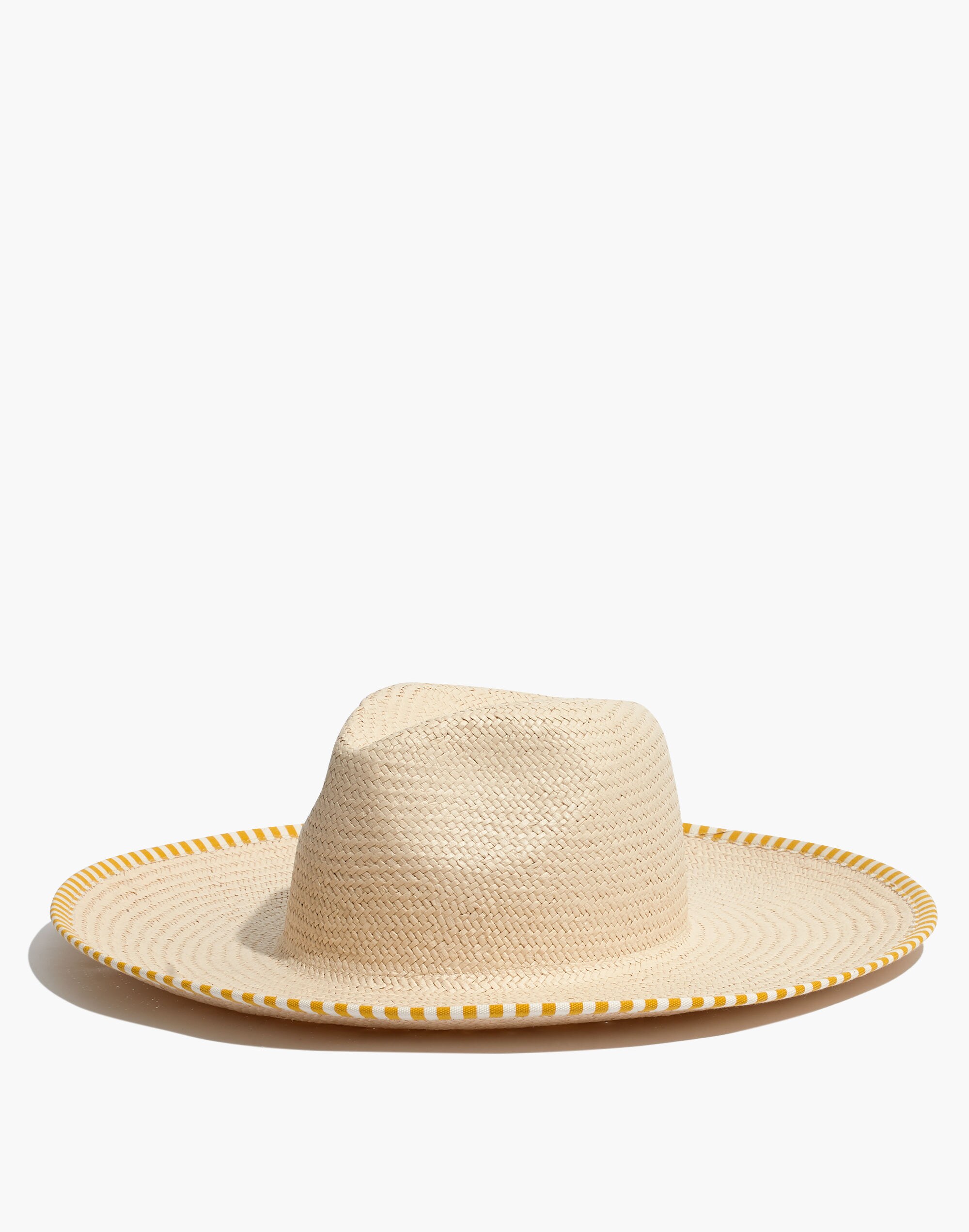 Wide-Brimmed Straw Sunhat | Madewell display picture 3