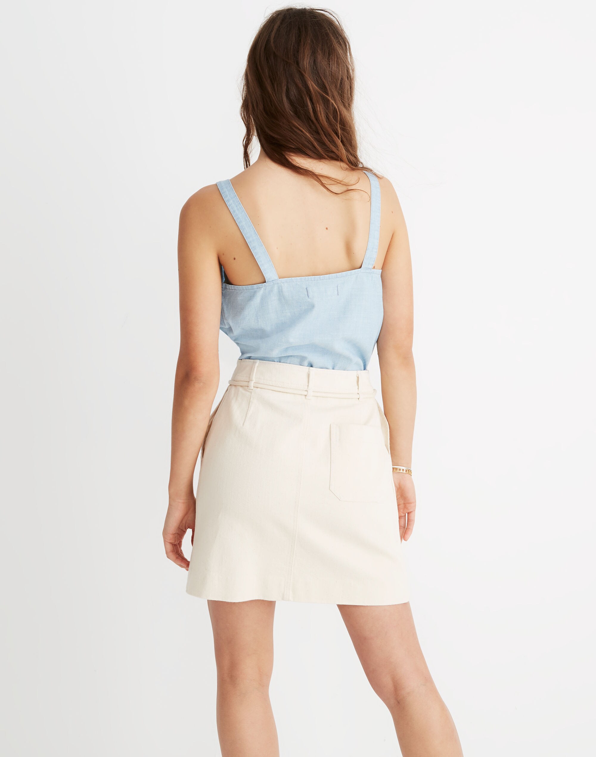 Capital A-Line Mini Skirt