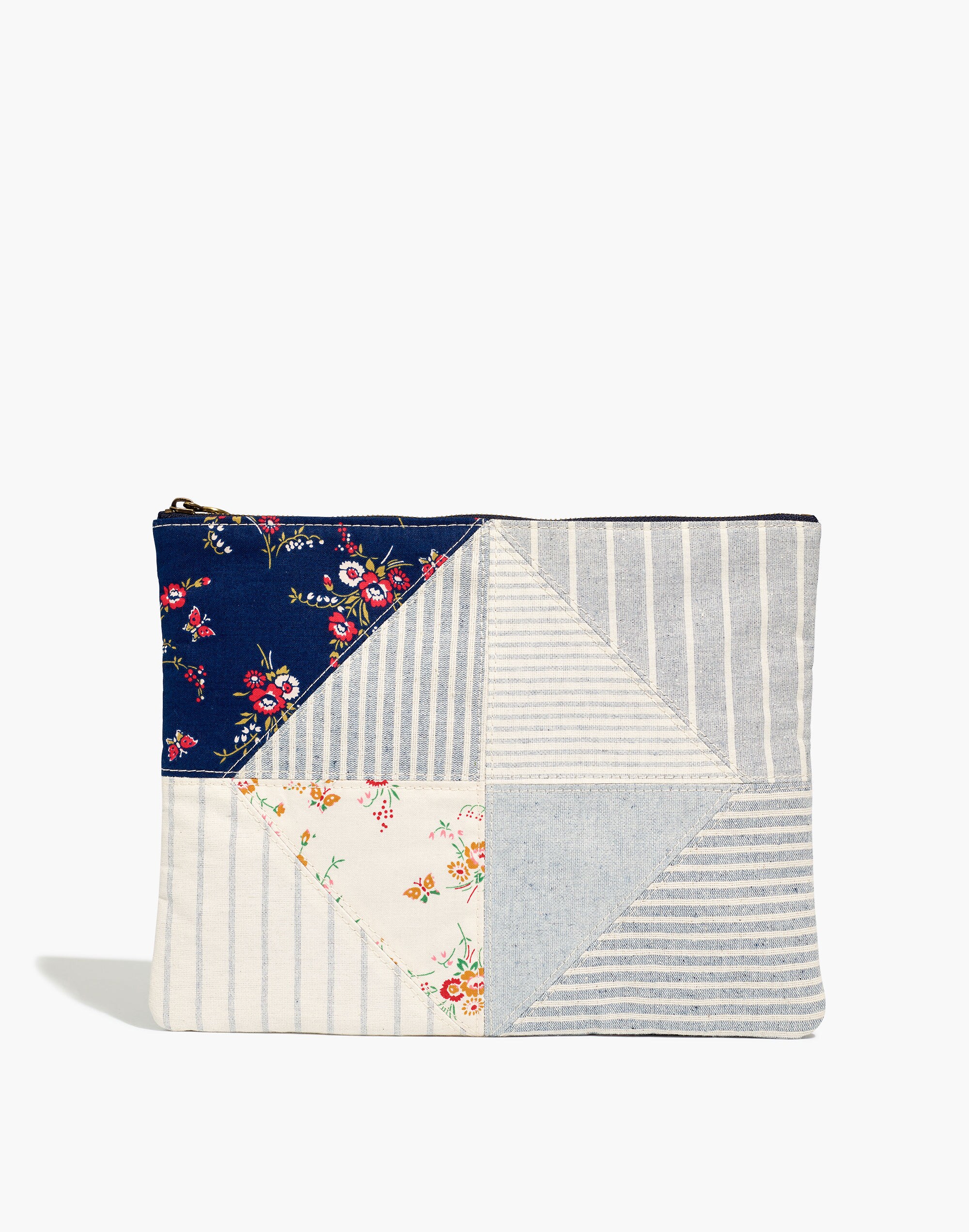 Madewell x The New Denim Project&reg; Patchwork Pouch