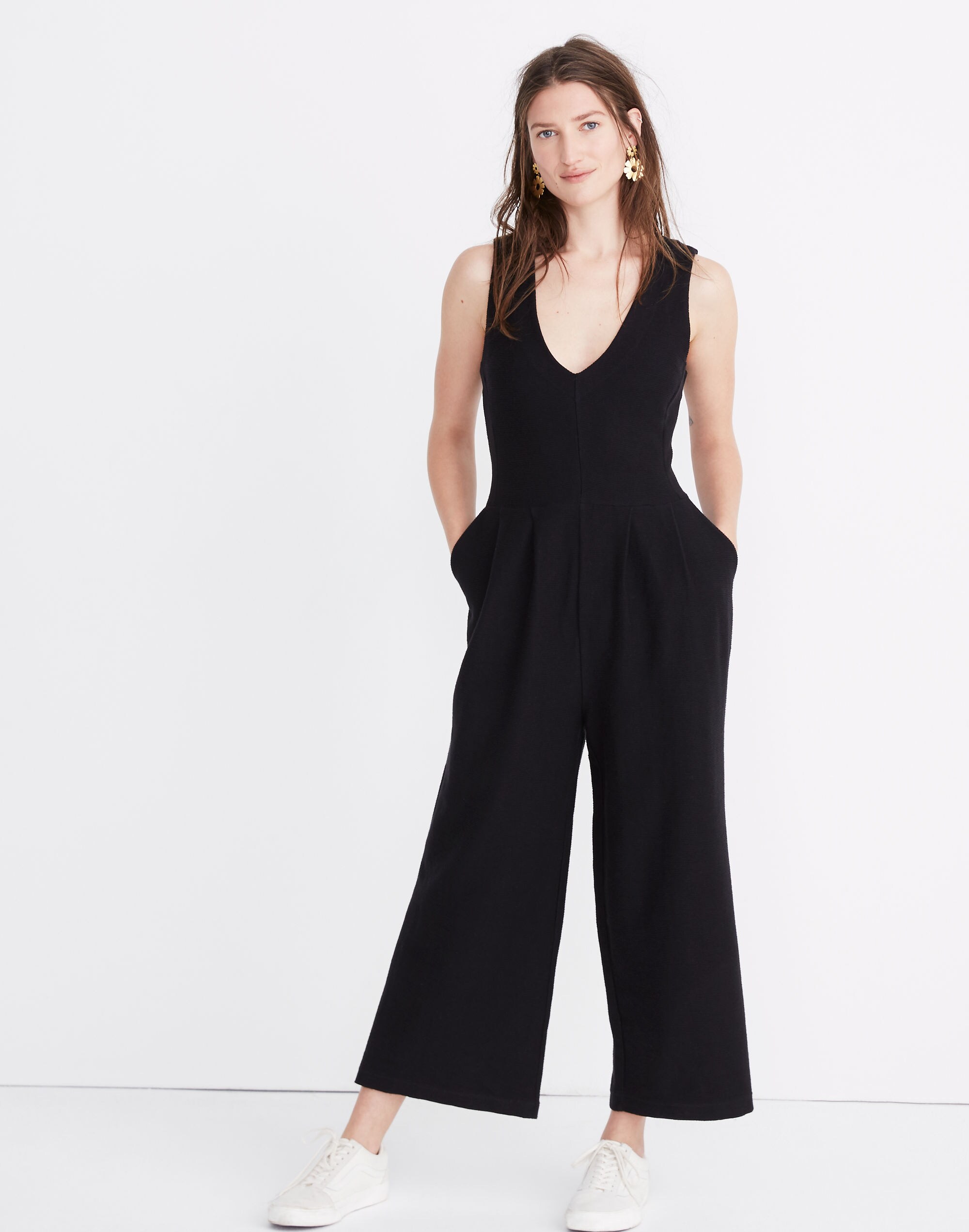 Texture &amp; Thread Wide-Leg Jumpsuit