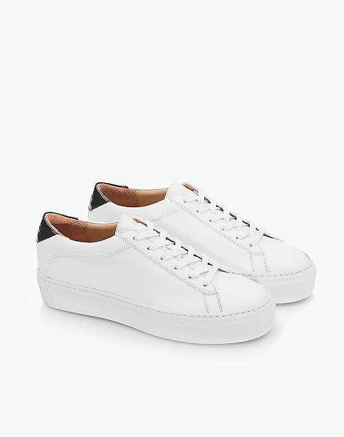 Koio Bianco Sneakers in White Leather