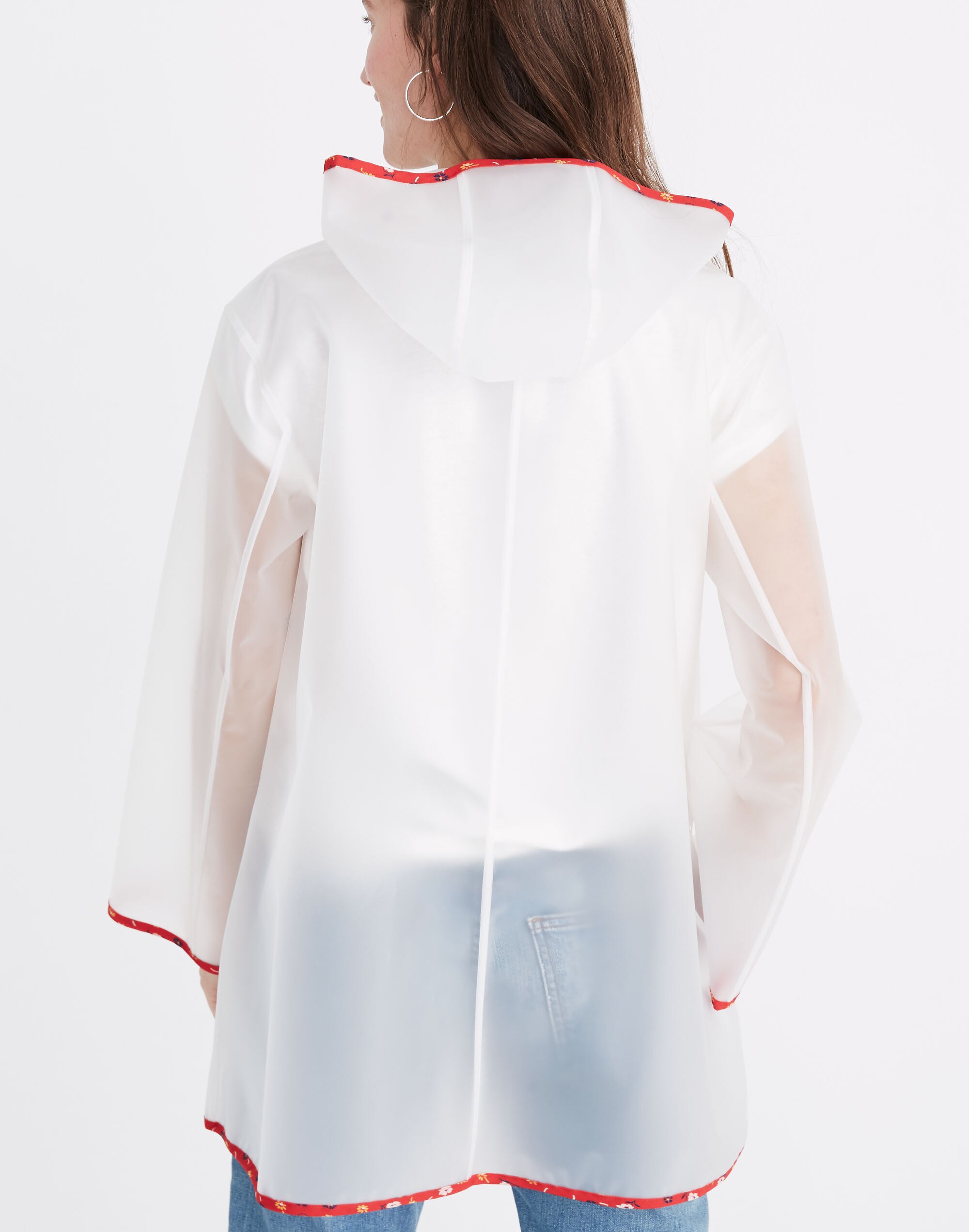 Translucent Anorak Raincoat