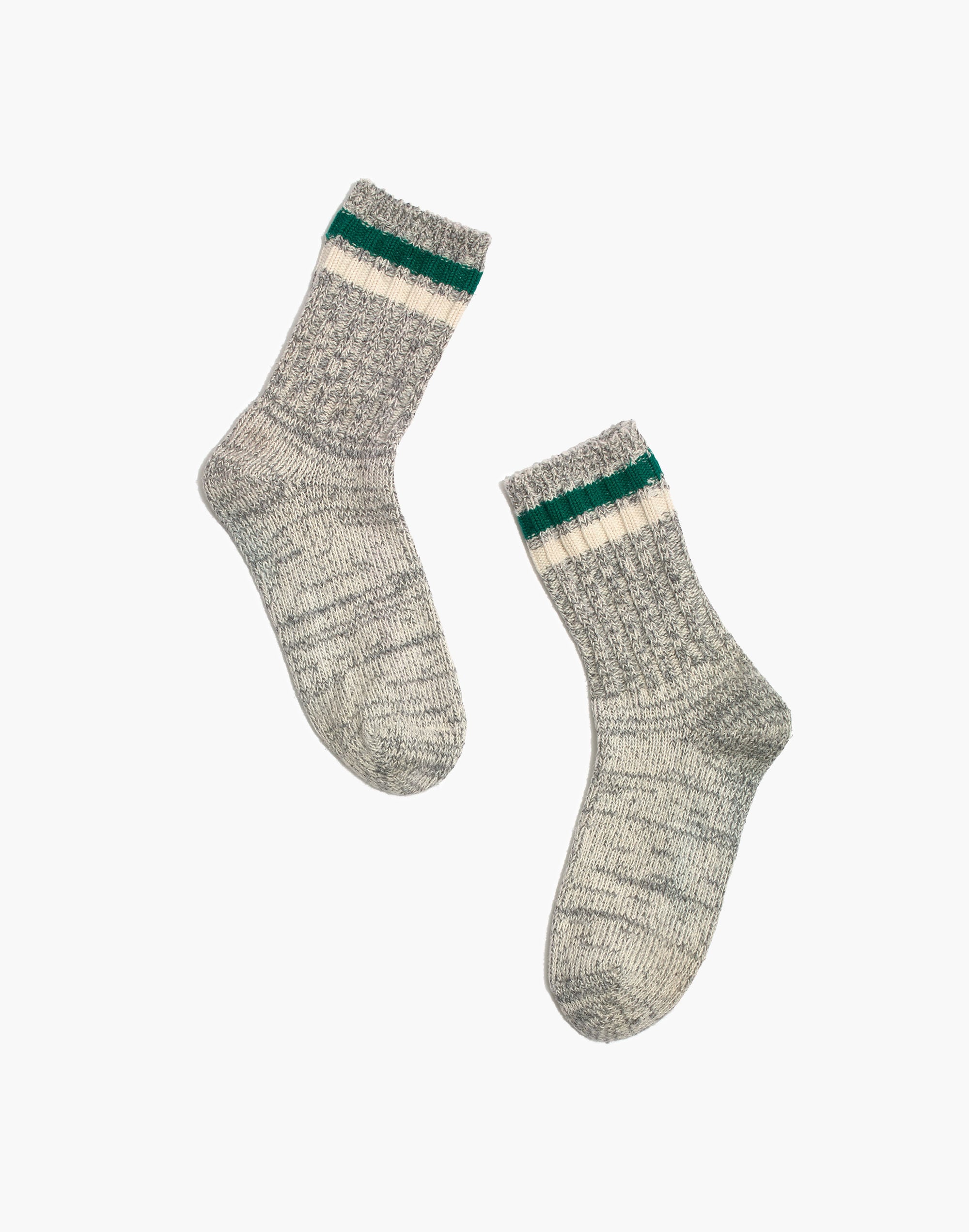 Anonymous Ism&trade; Remaining Yard Crew Socks in grey white green image 1