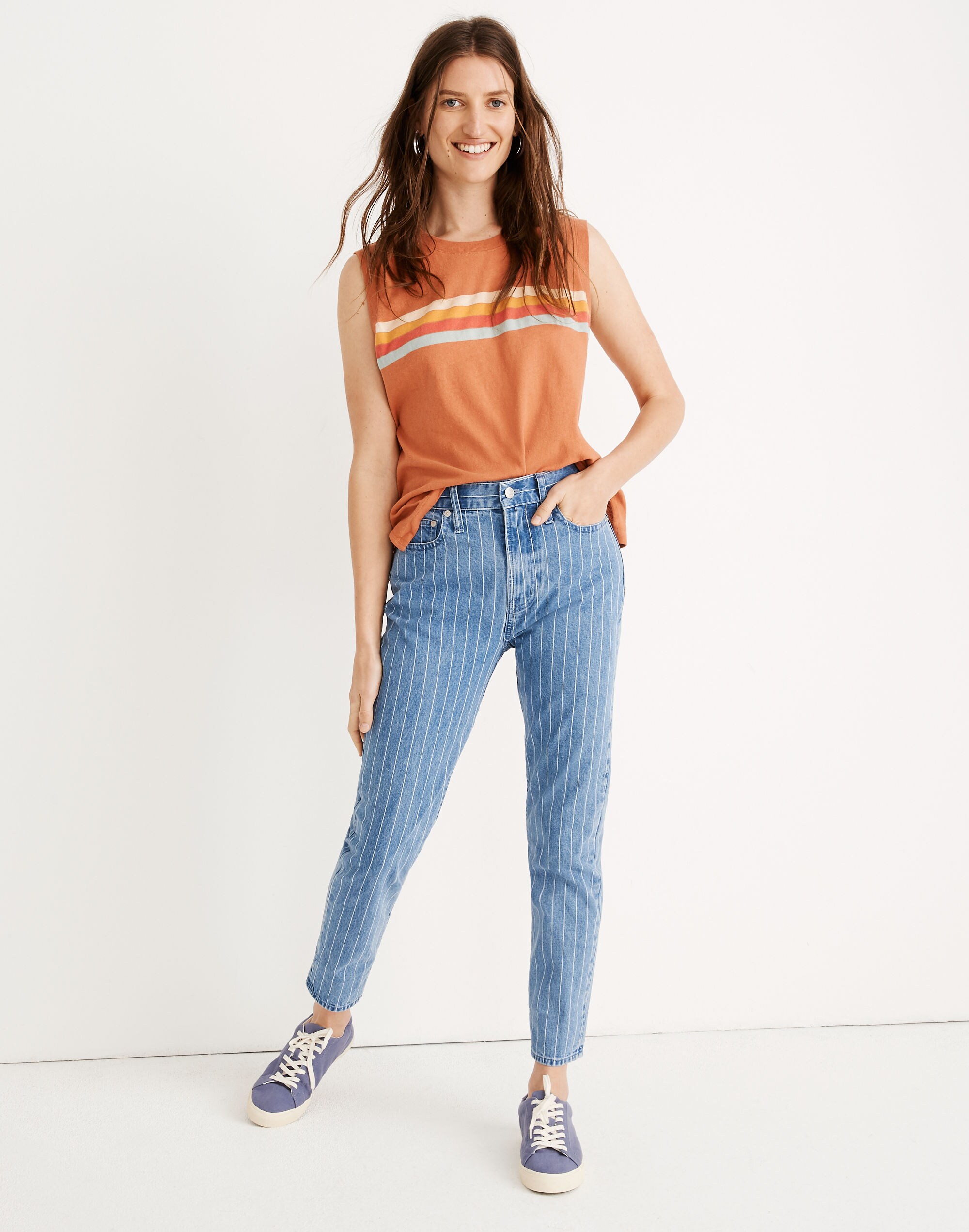 The Perfect Vintage Jean: Pinstripe Edition