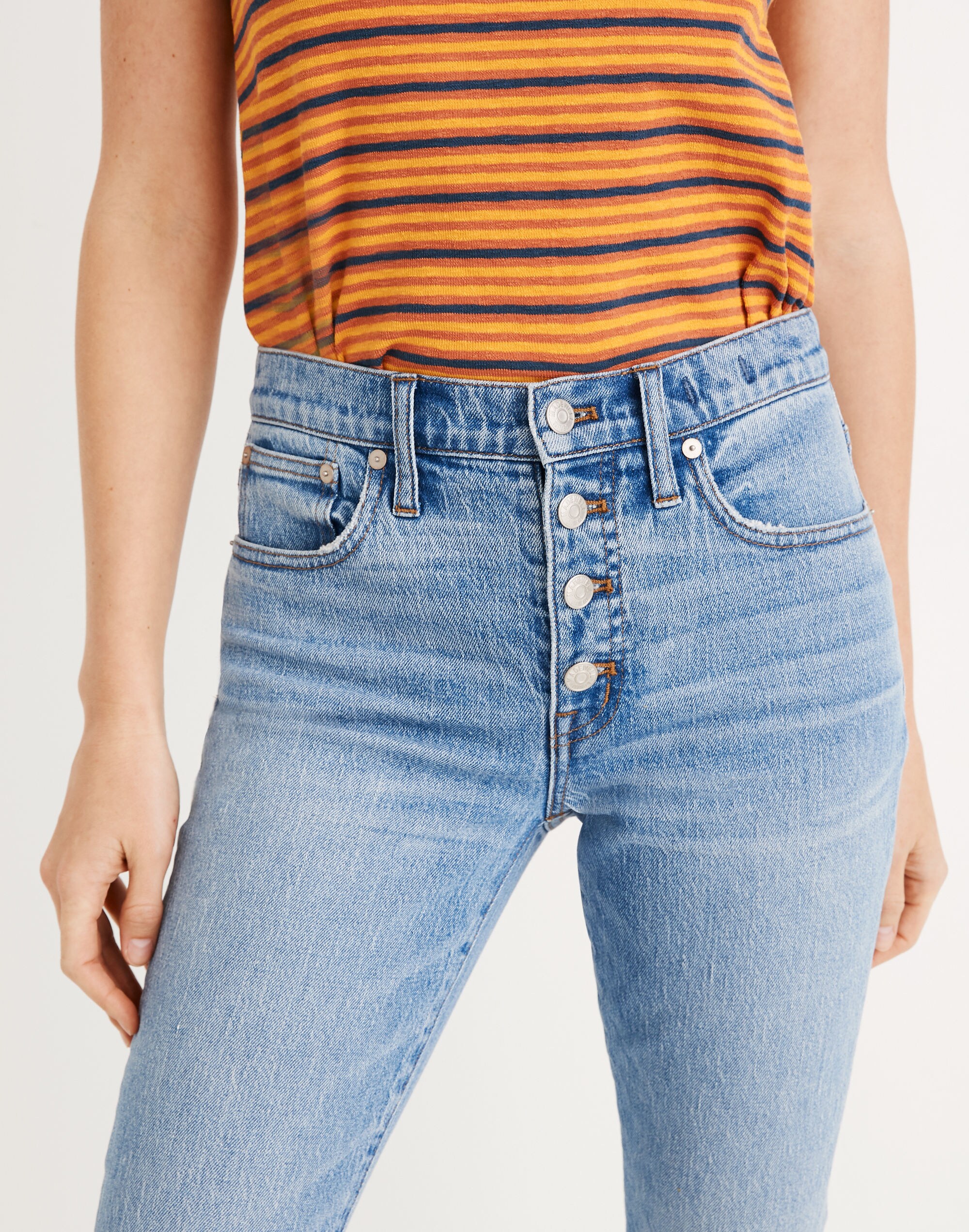 Cali Demi-Boot Jeans in Dory Wash: Comfort Stretch Edition