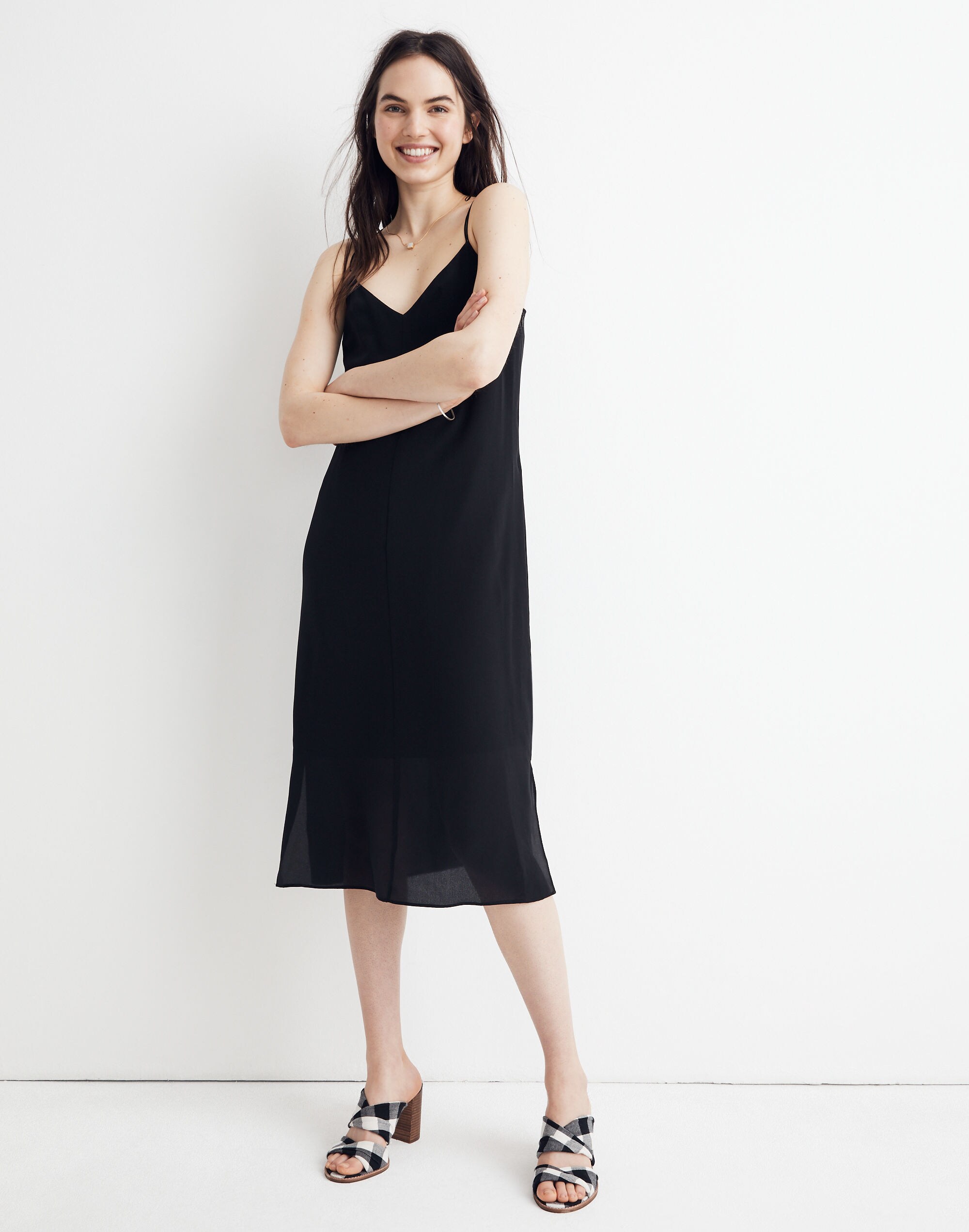 Silk Cami Slip Dress