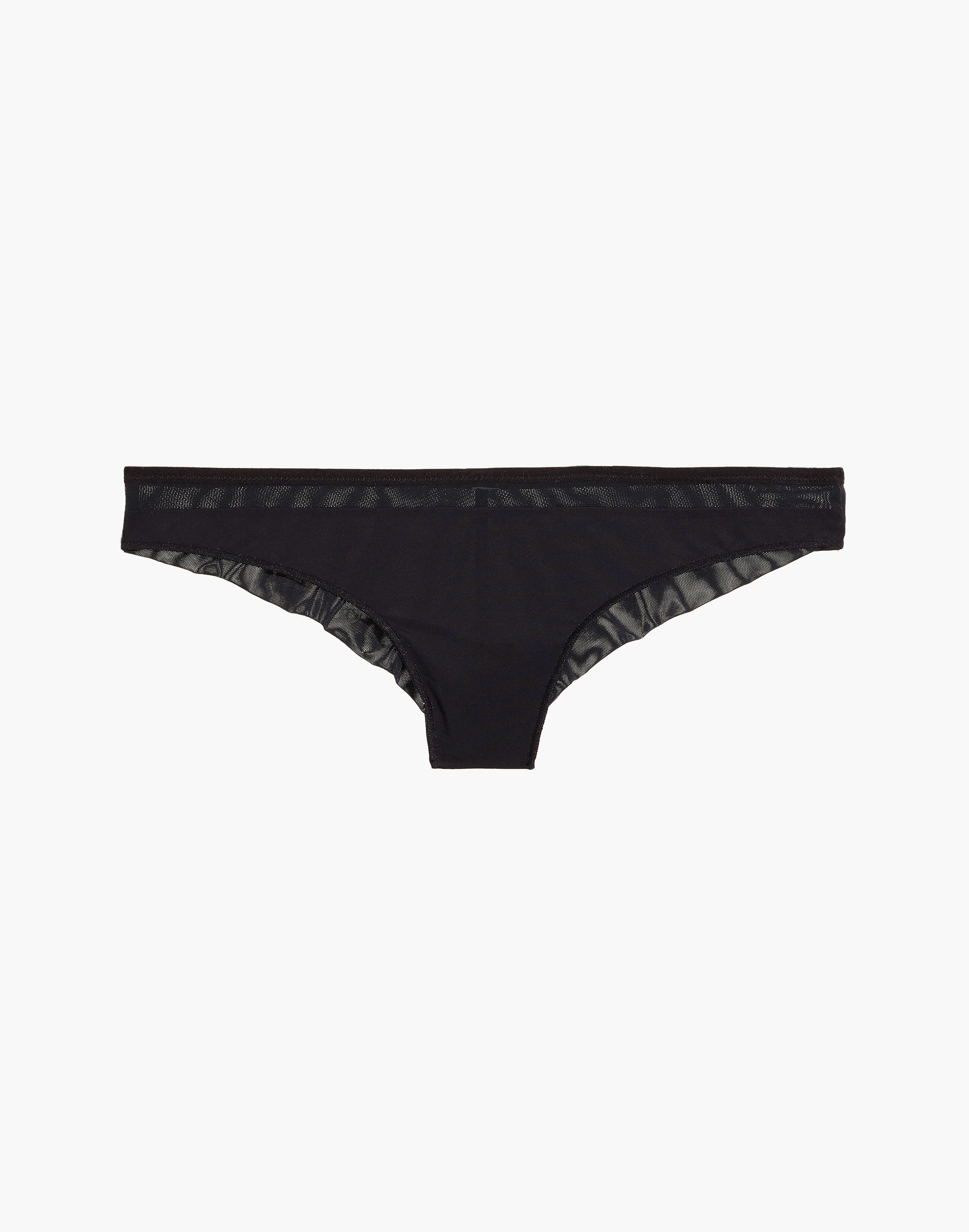 Mesh-Trimmed Tanga