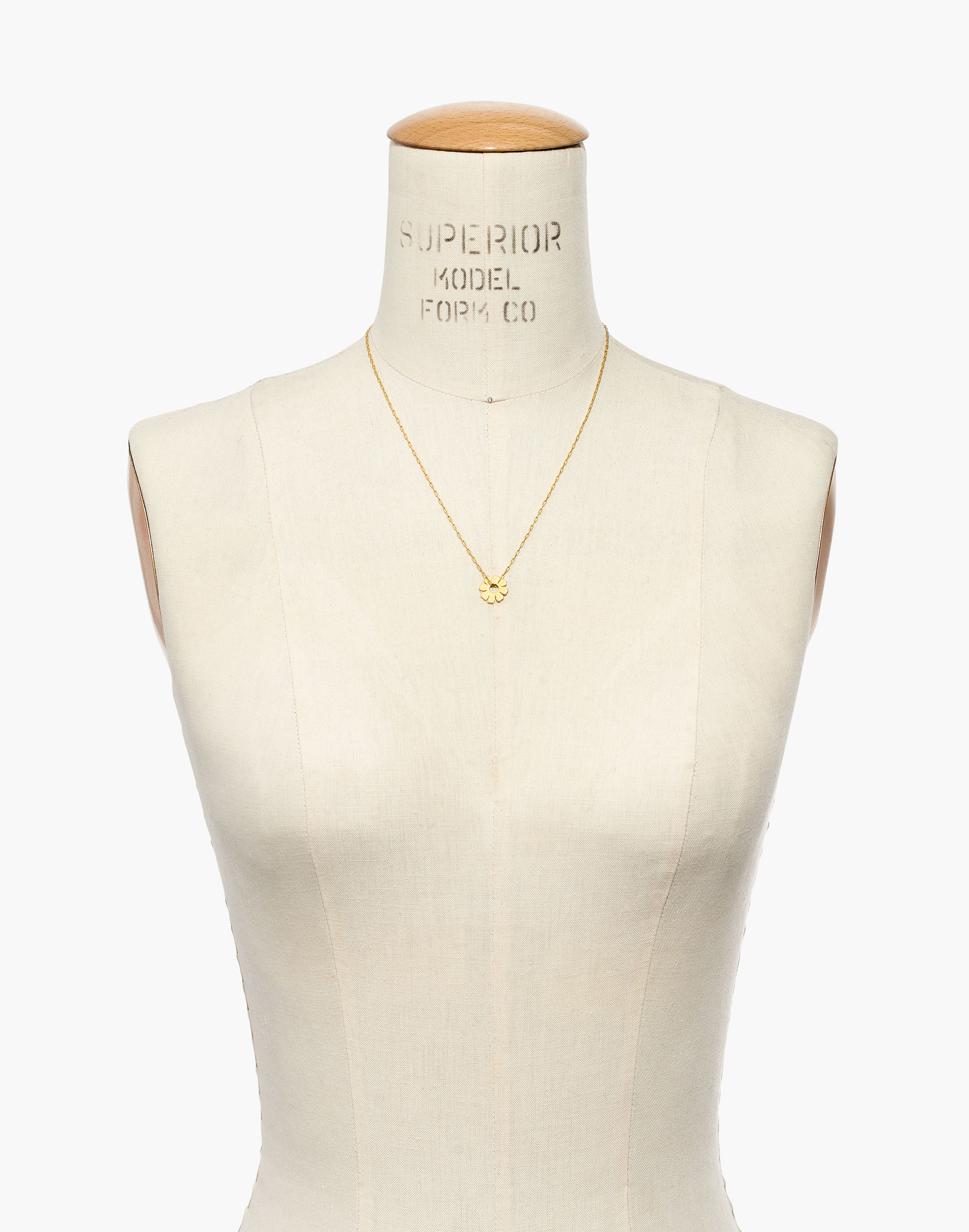 Flower Charm Necklace