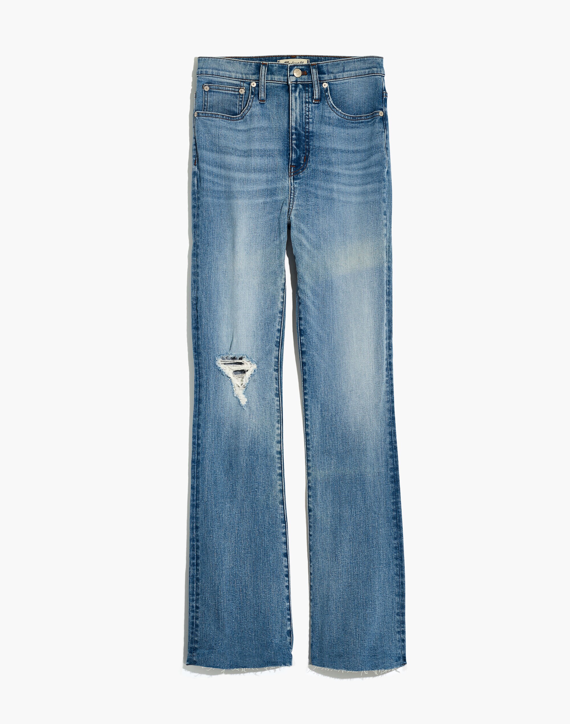 Skinny Flare Jeans in Martie Wash