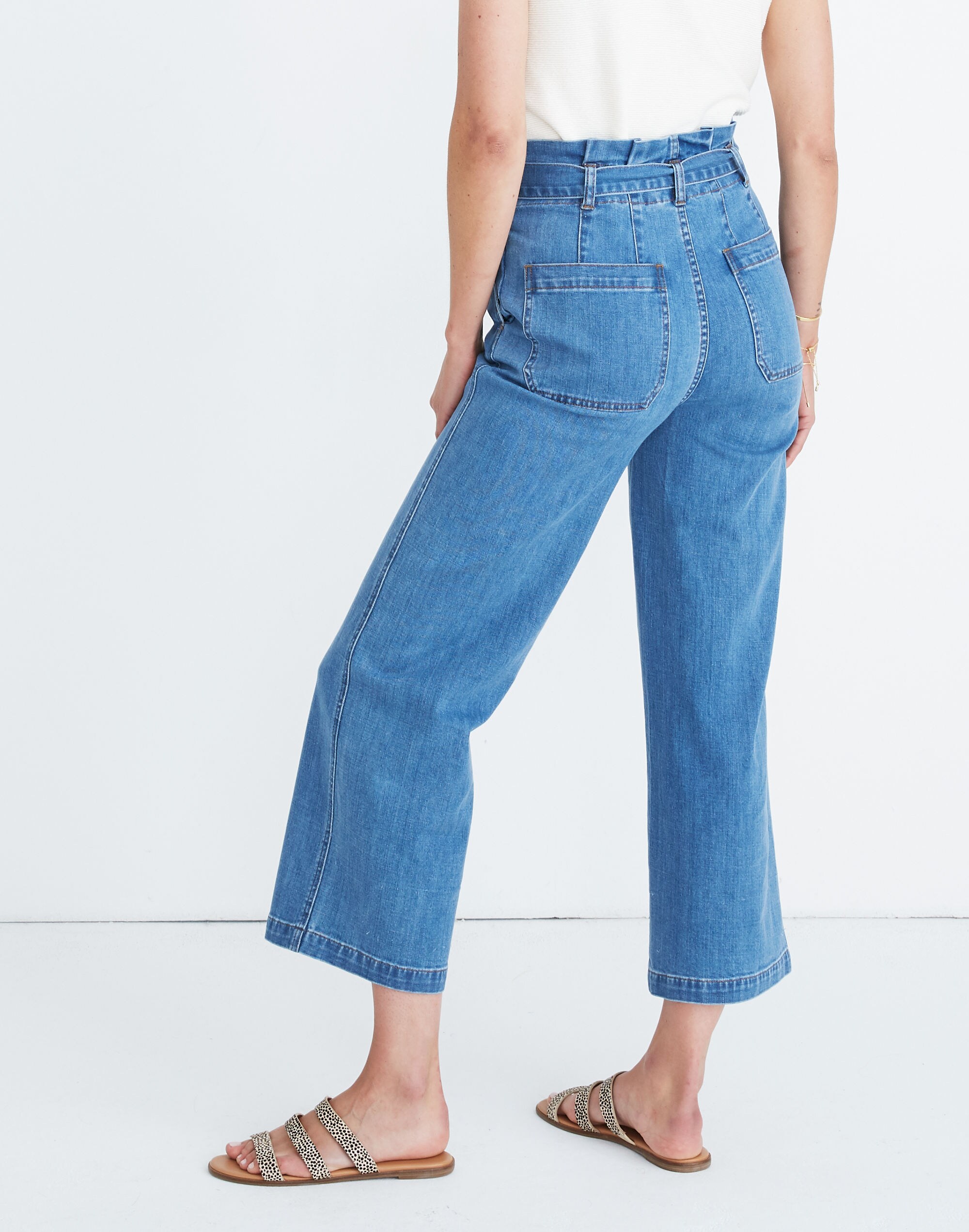 Paperbag Jeans in Radcliff Wash