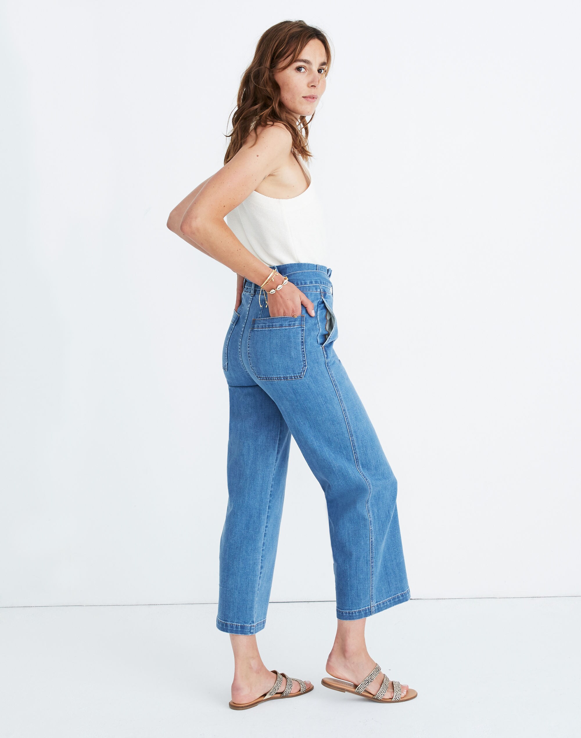 Paperbag Jeans in Radcliff Wash