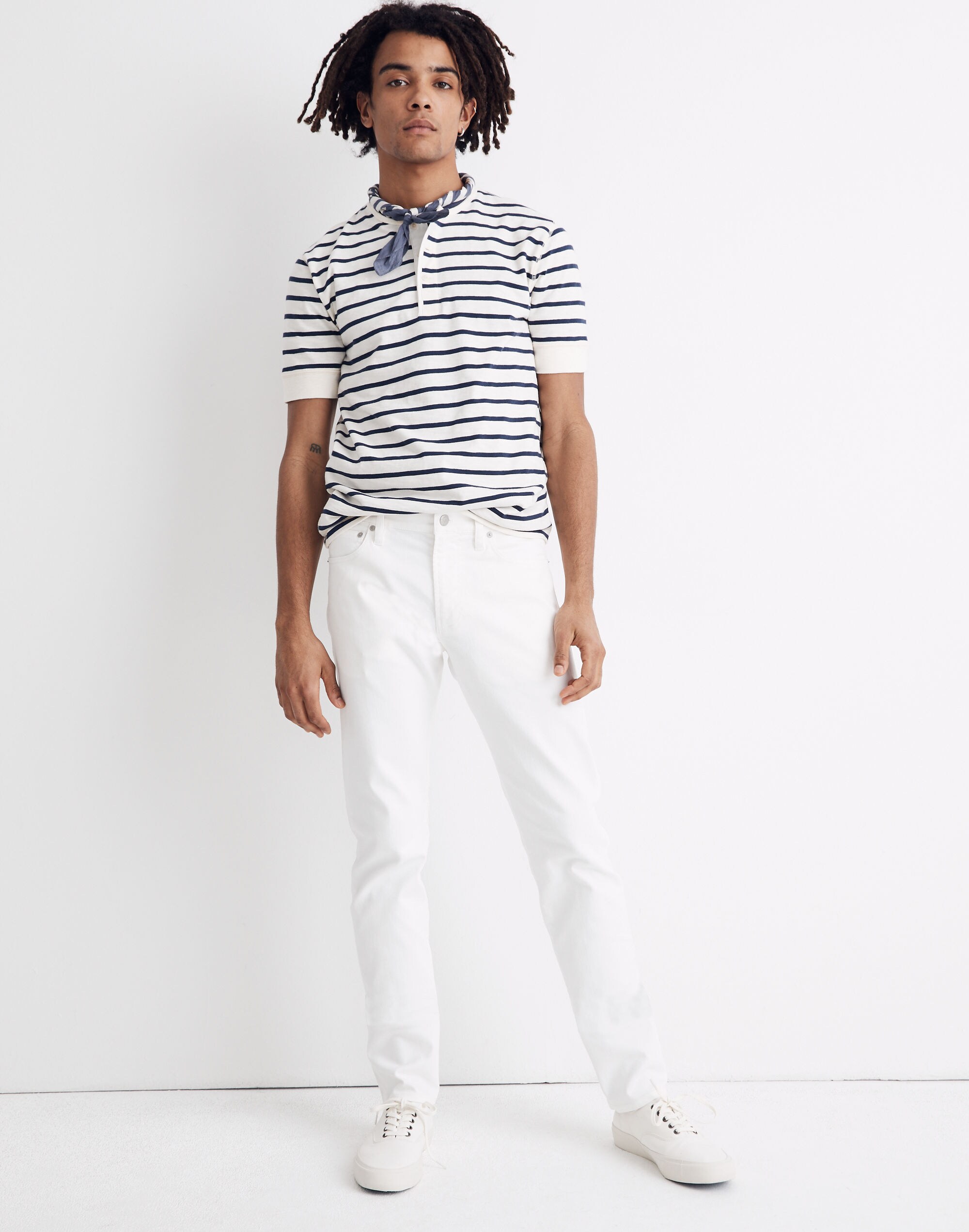 Slim Everyday Flex Jeans in Tile White