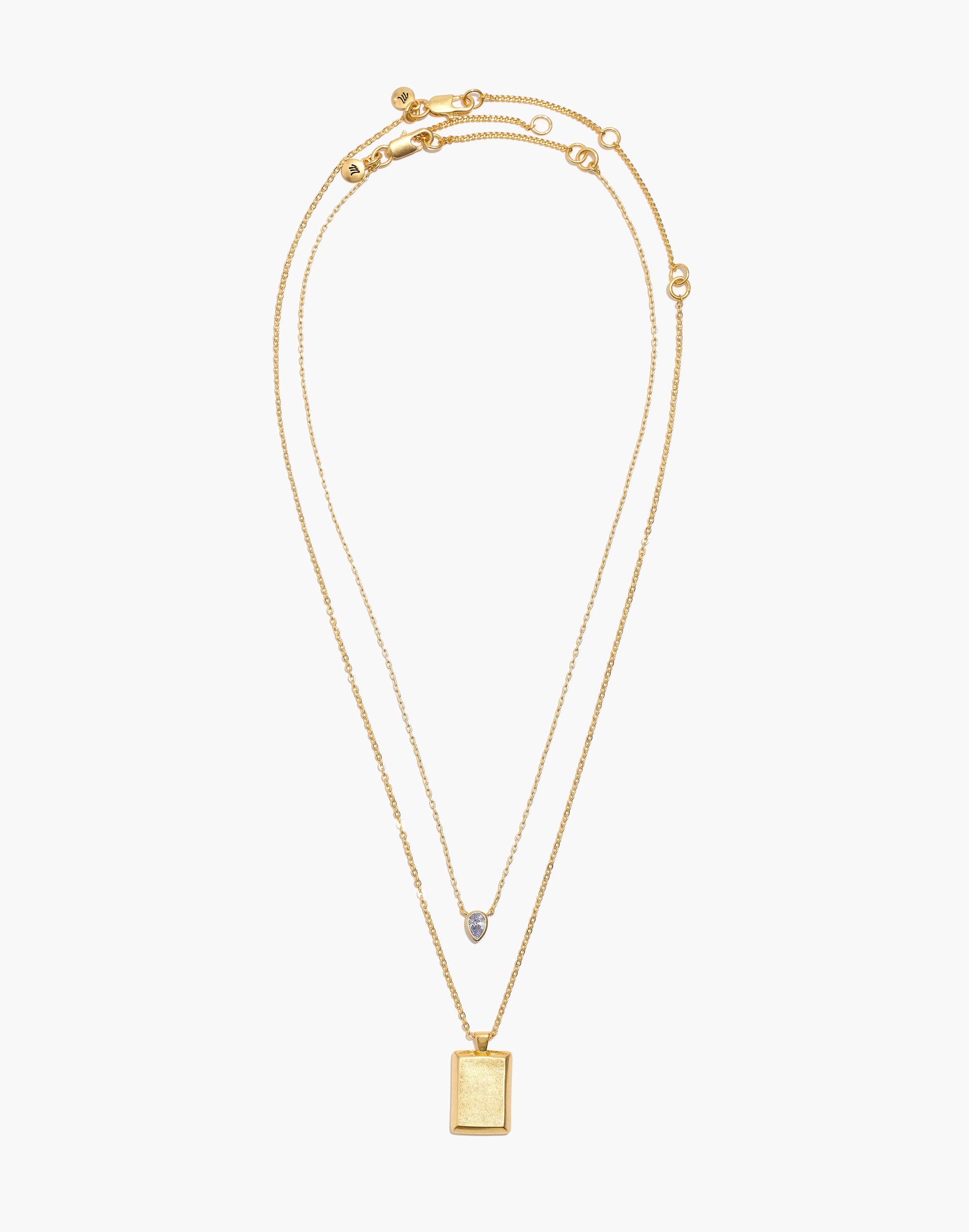 Teardrop Pendant Necklace Set