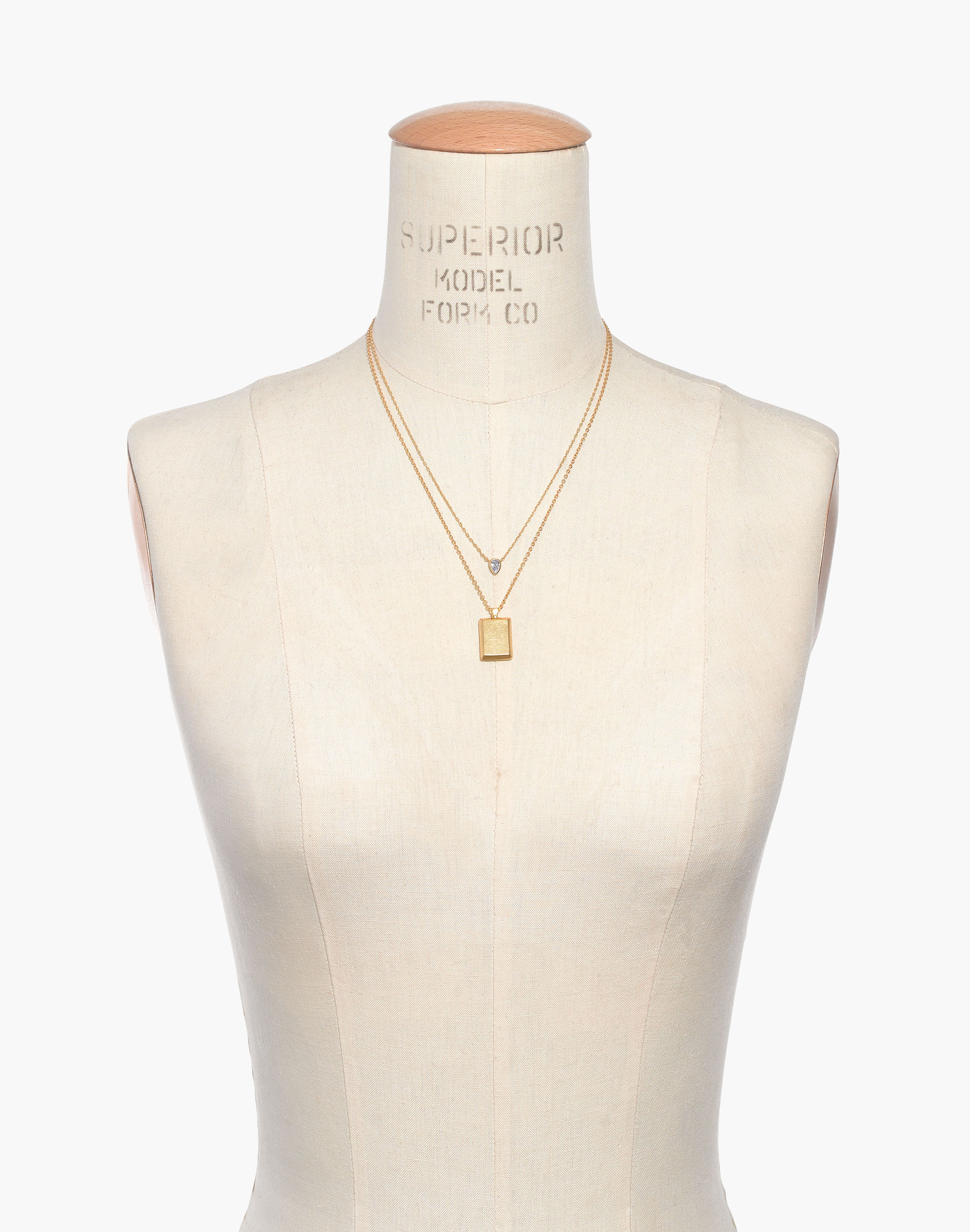 Teardrop Pendant Necklace Set