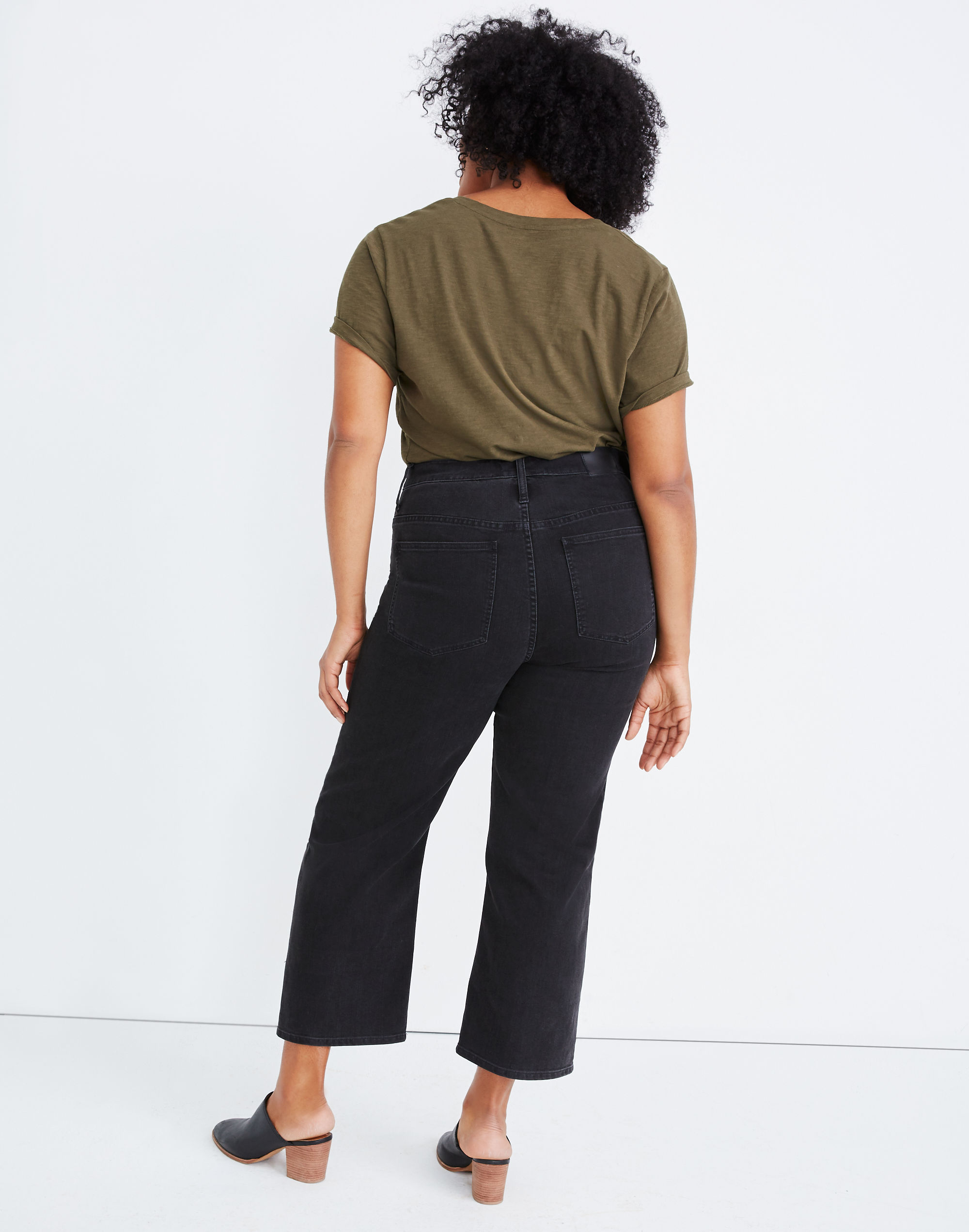 Slim Wide-Leg Jeans in Lunar Wash