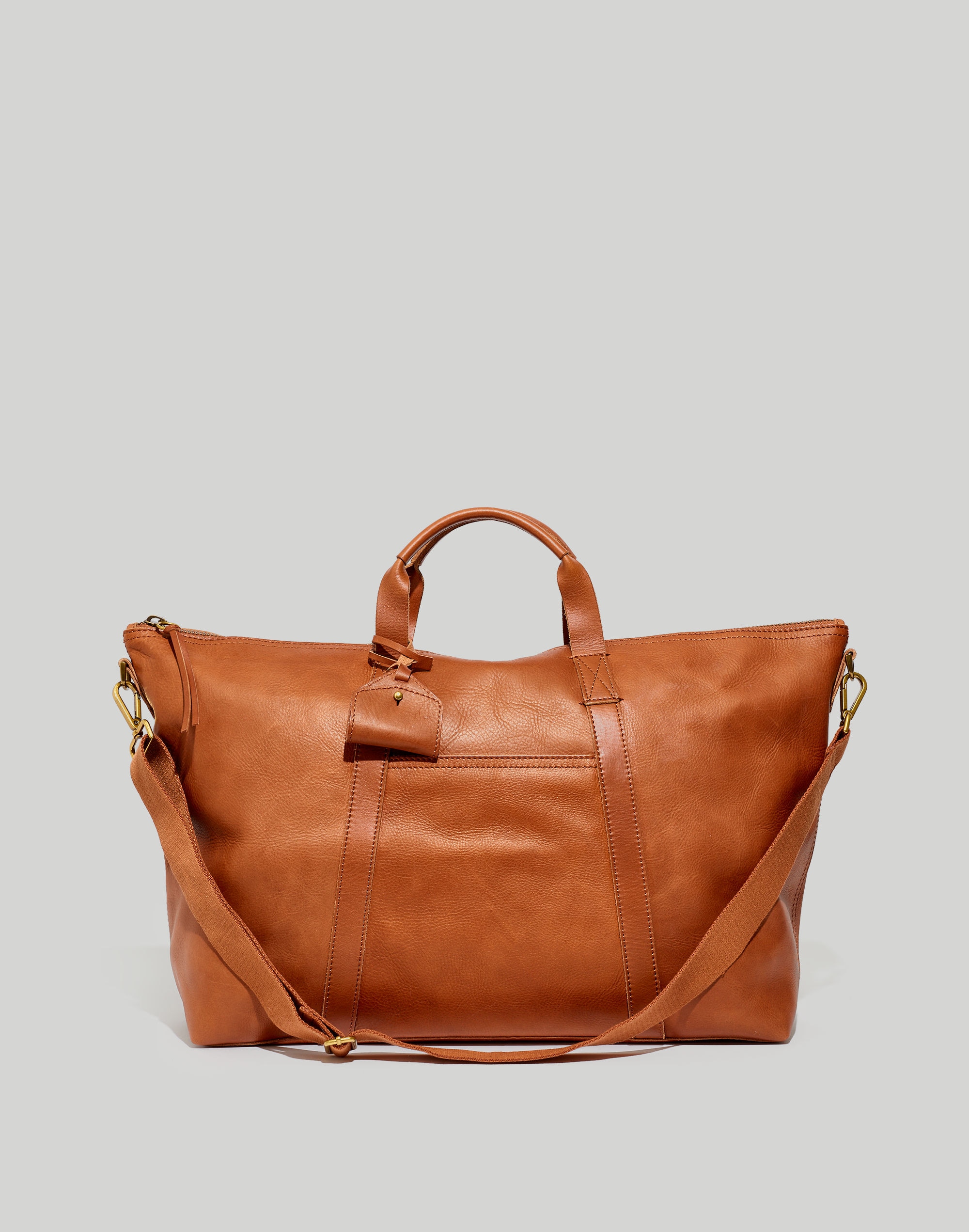 The Overnight Bag Leather
