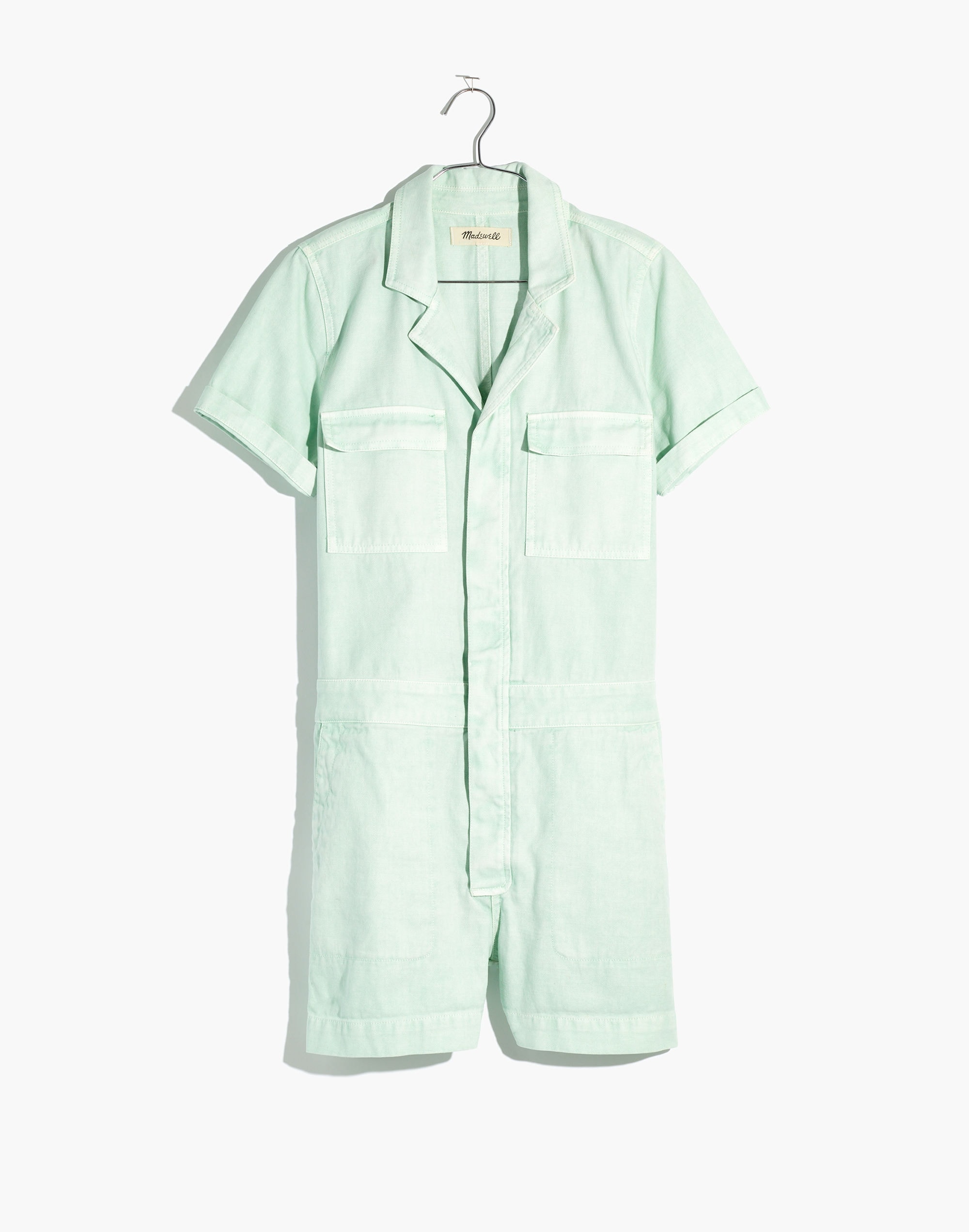 Denim Coverall Romper