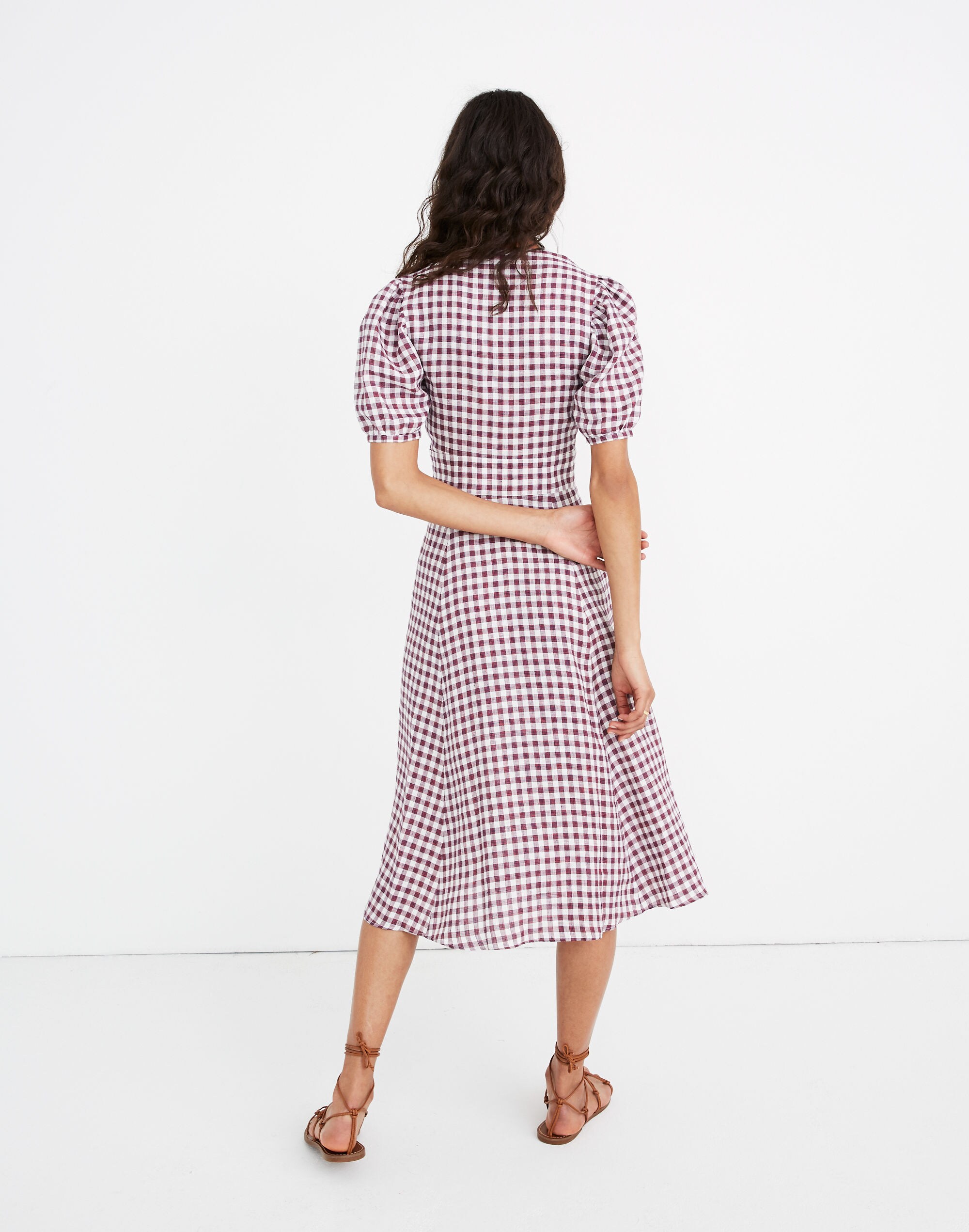 Sessùn&trade; Linen Juliet Midi Dress