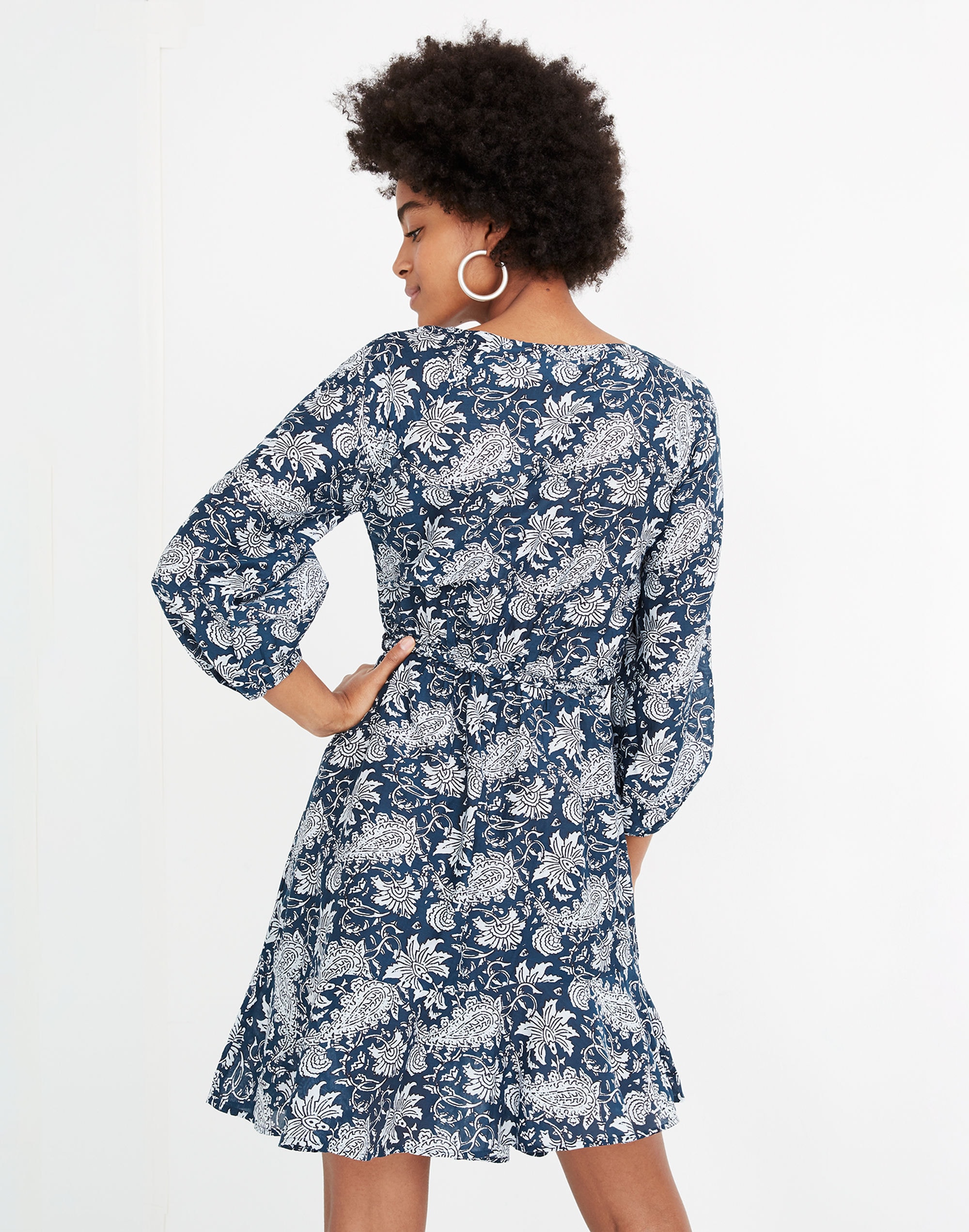 Apiece Apart&trade; Sabine Floral Mini Dress