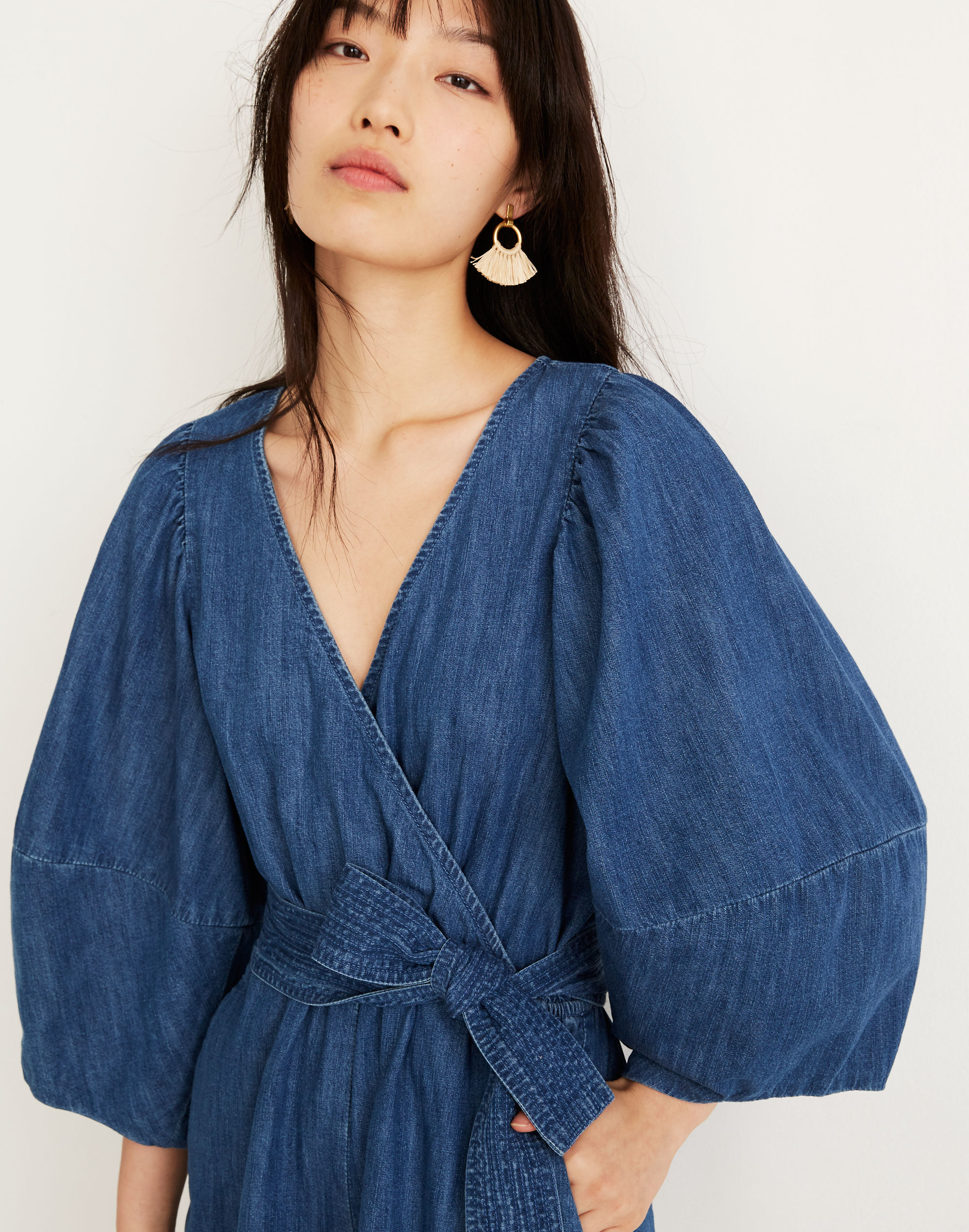 Apiece Apart&trade; Mariol Denim Romper