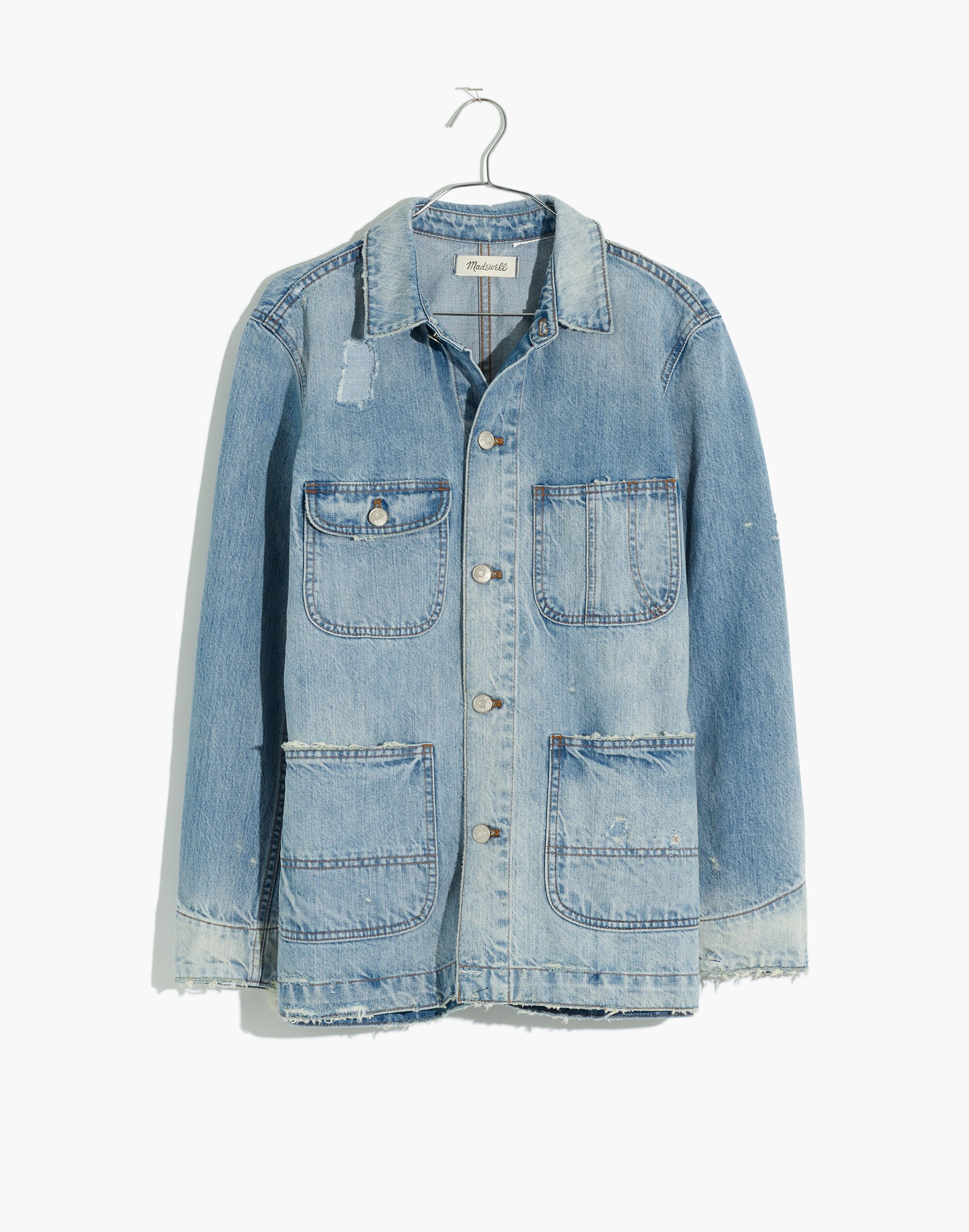 Denim Chore Coat in Archer Wash