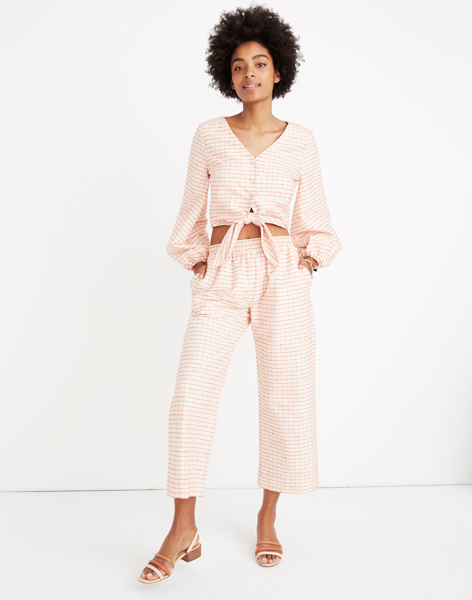 Stine Goya&trade; Debra Pull-On Pants in Check
