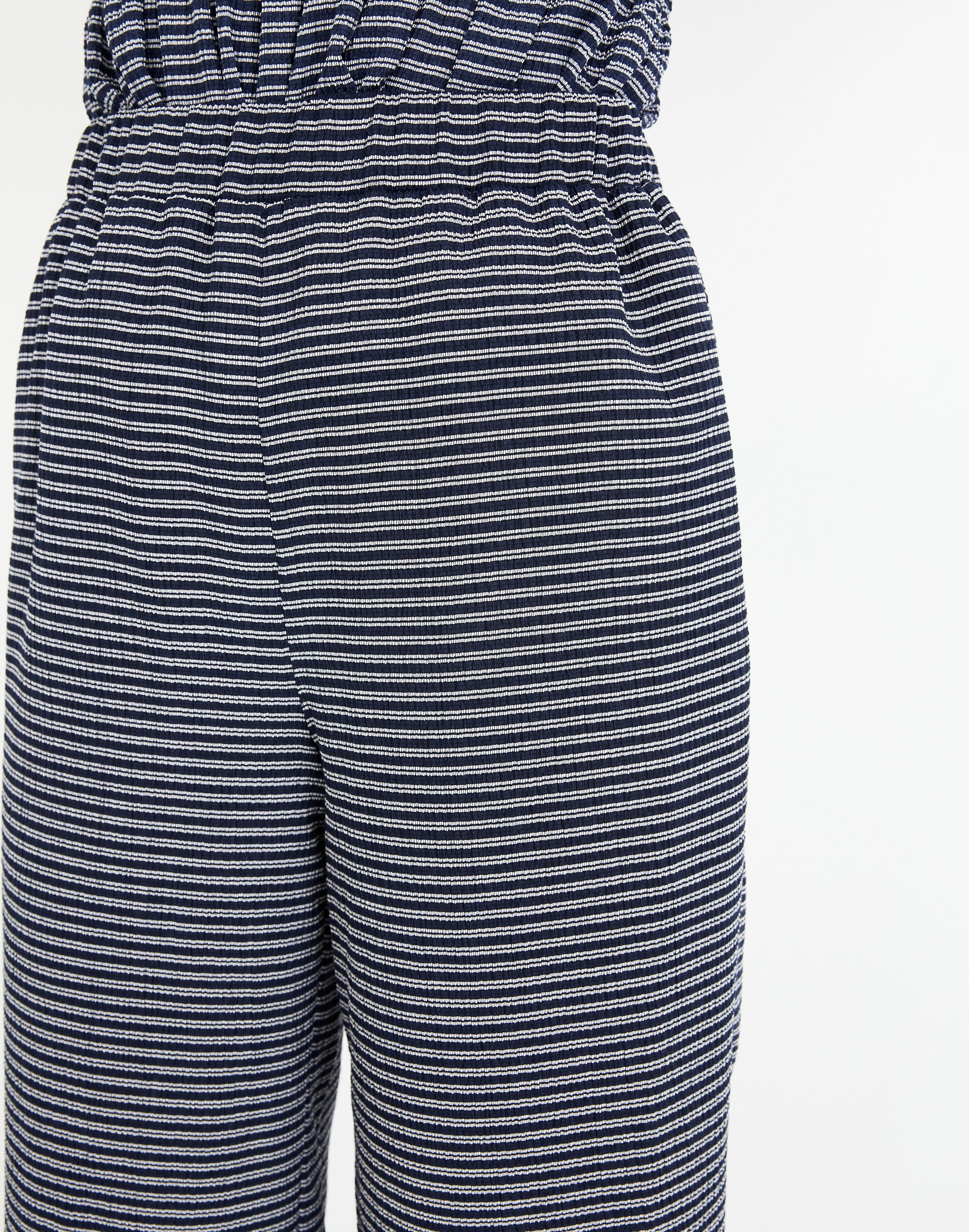 Texture &amp; Thread Pull-On Pants in Stripe