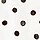 WHITE/BLACK POLKA DOT