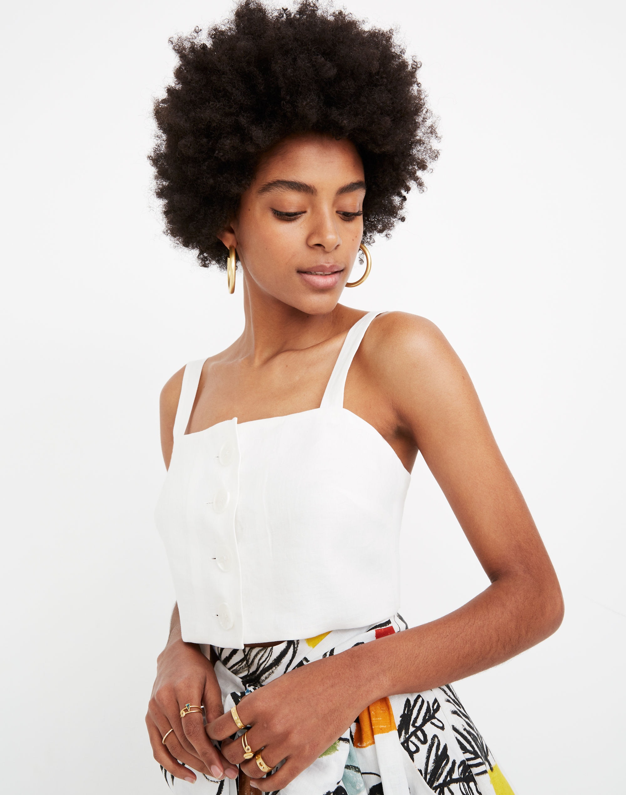 WHIT&reg; Aster Crop Tank Top