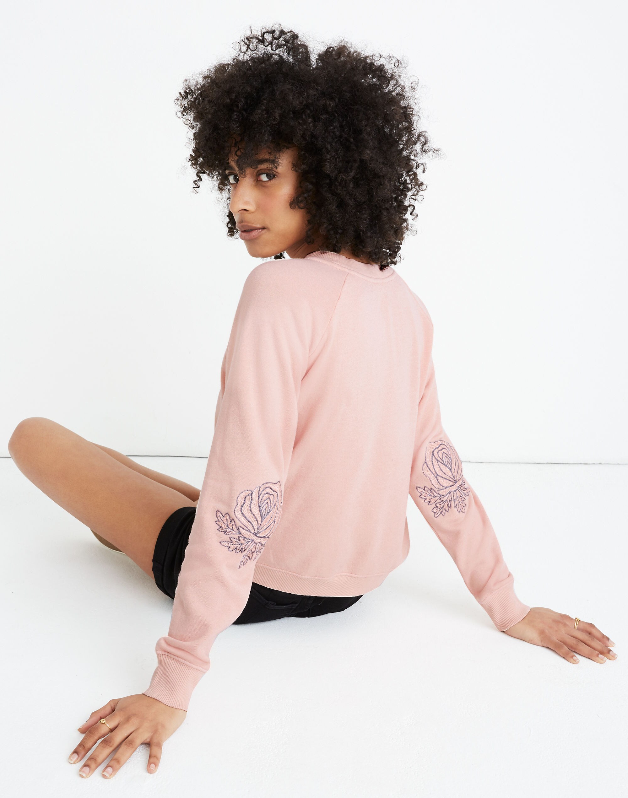 Bliss &amp; Mischief&reg; Western Rose Sweatshirt