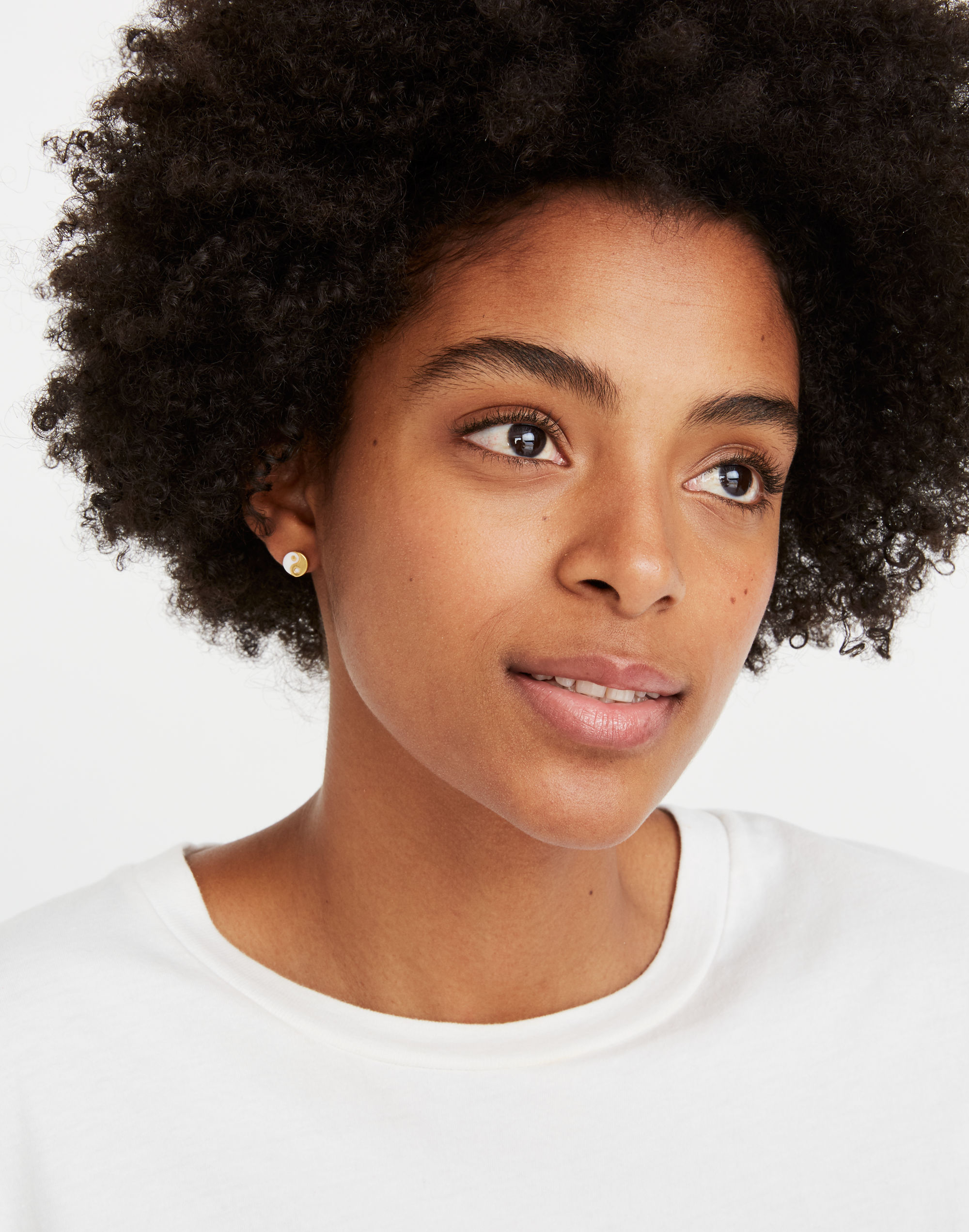 Yin-Yang Stud Earrings