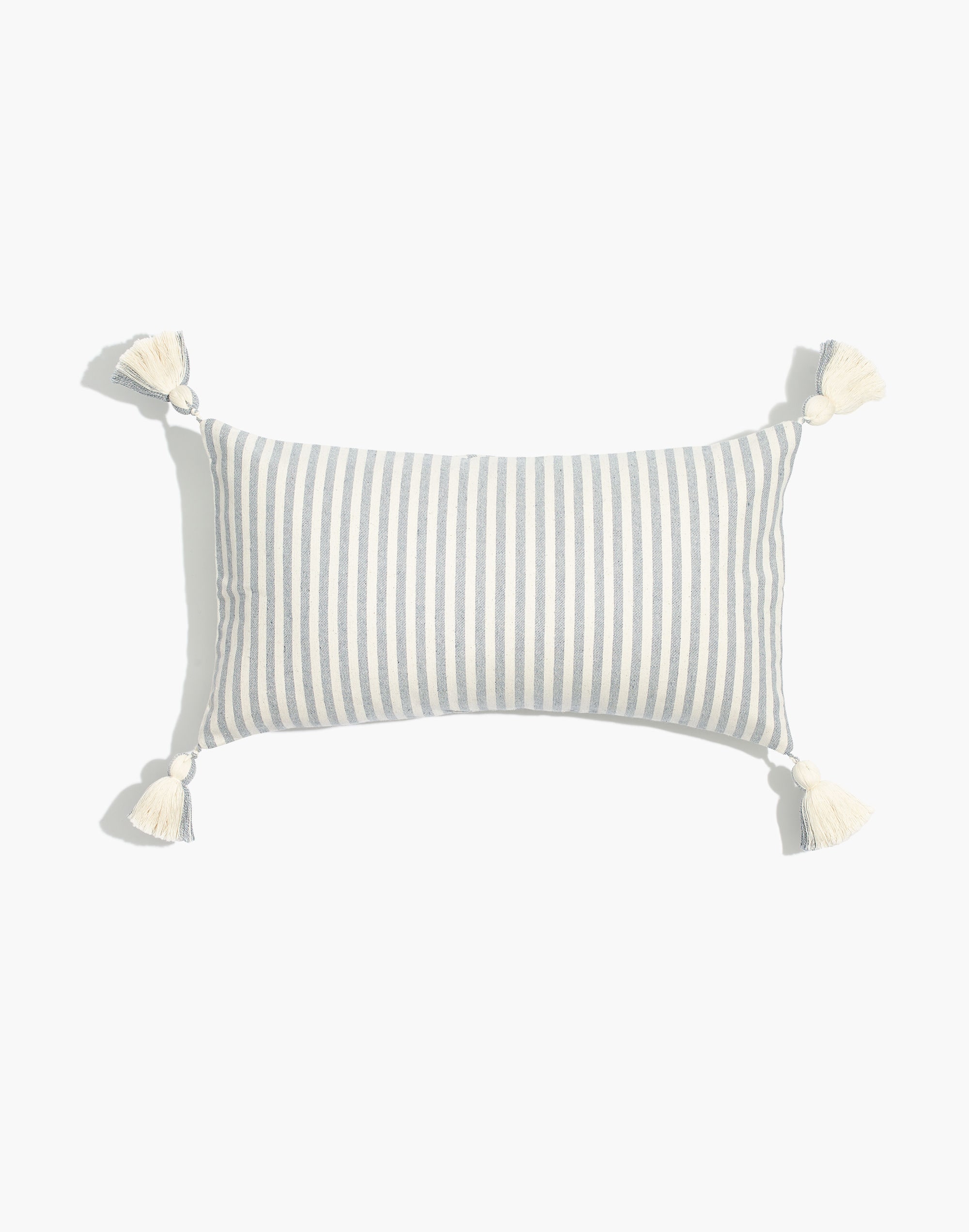 madewell x the new denim project&reg; rectangle pillow