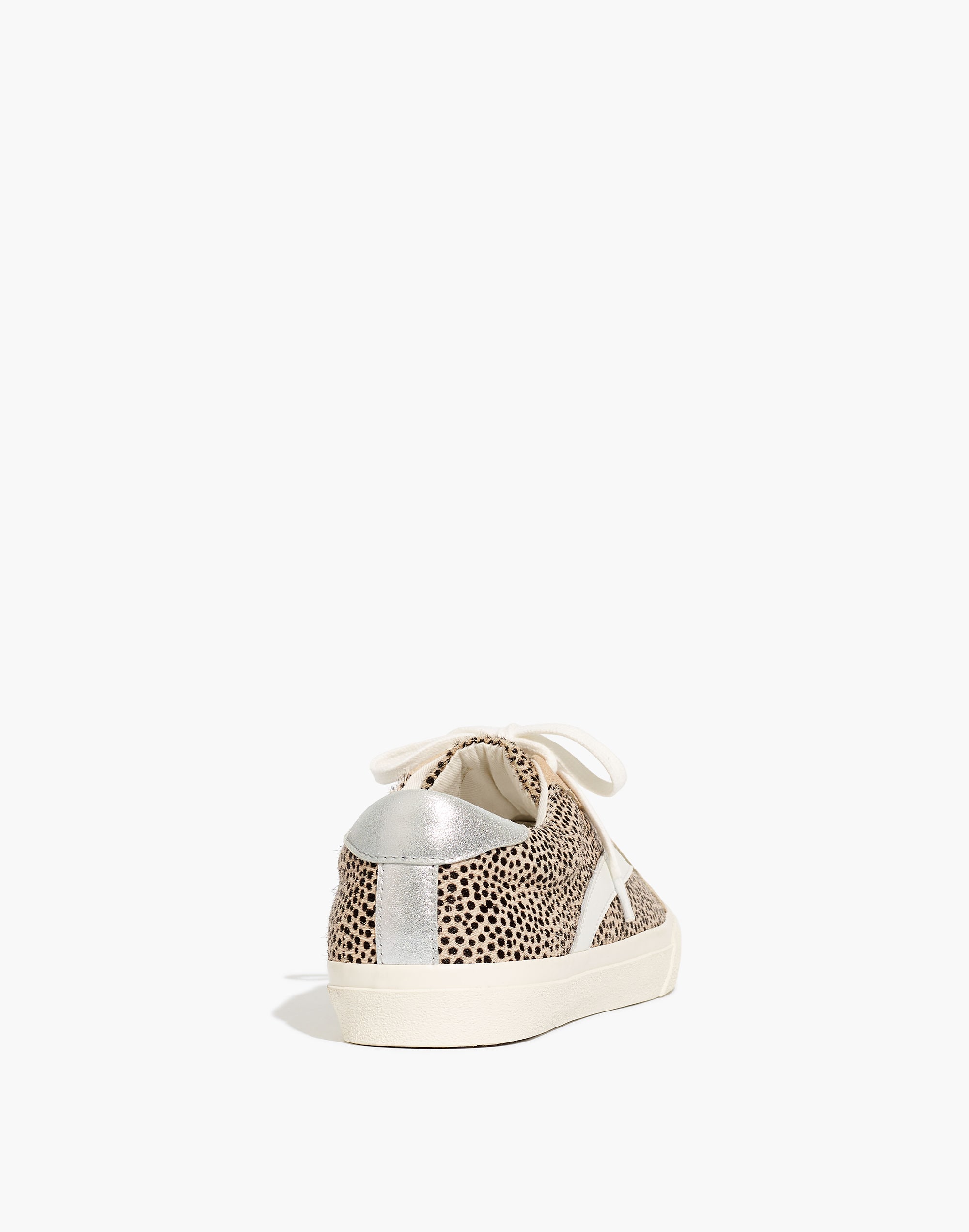 Sidewalk Low-Top Sneakers in Spot Dot Calf Hair