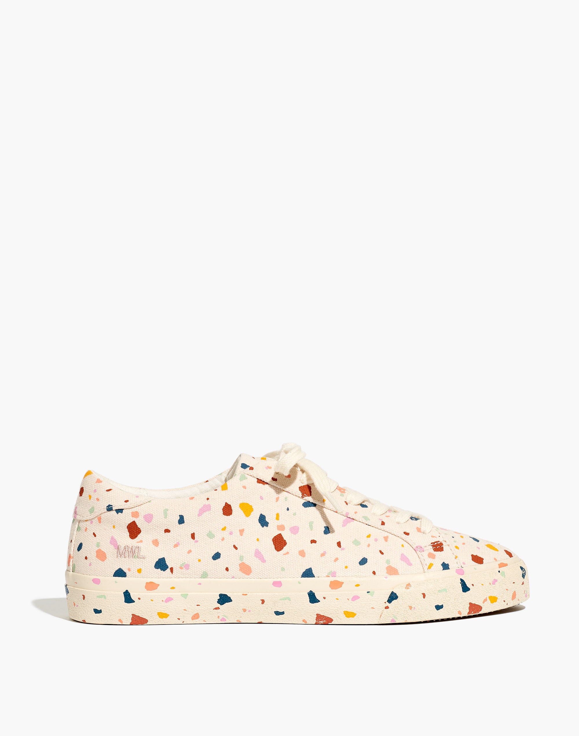 Sidewalk Low-Top Sneakers in Terrazzo Canvas