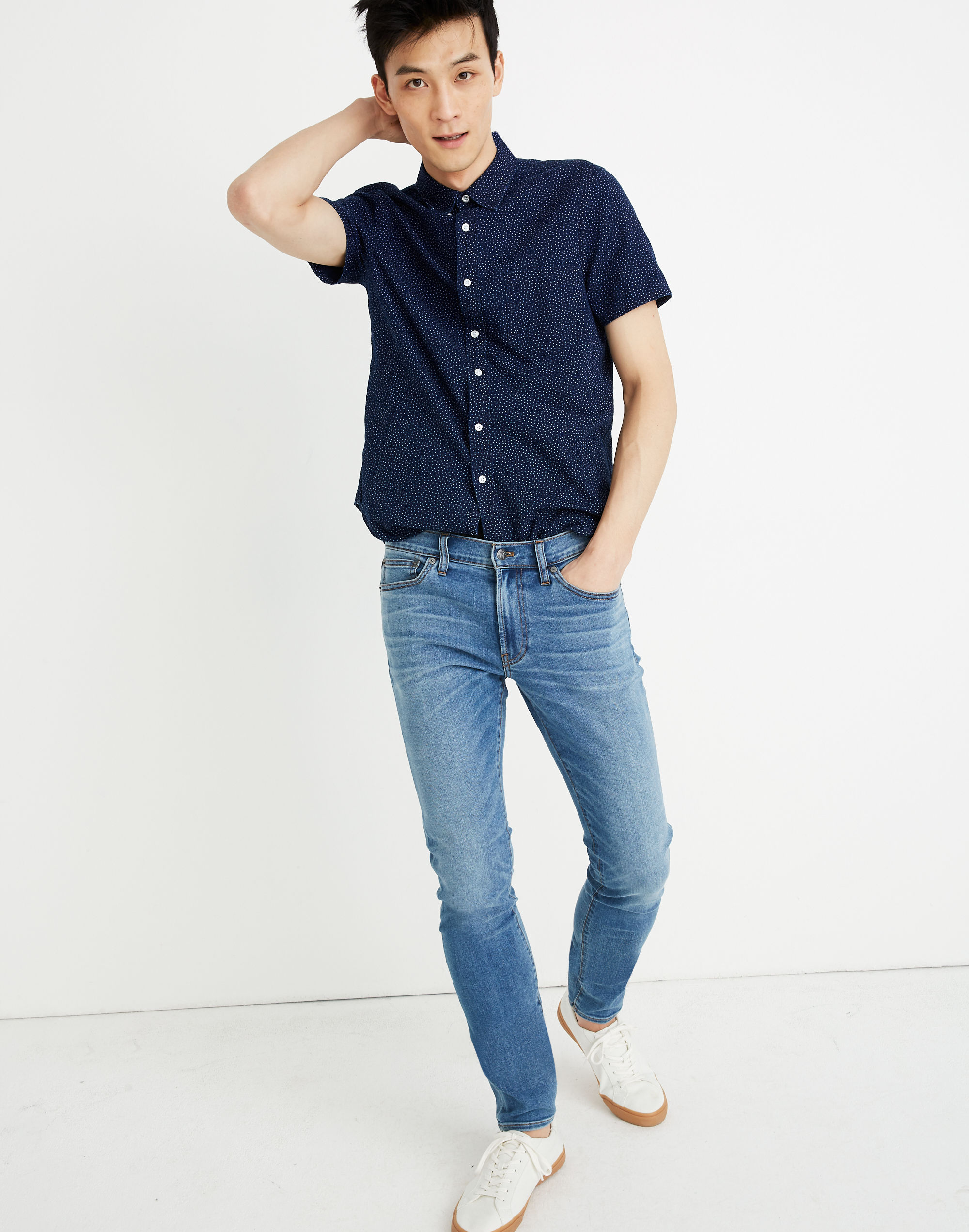 Skinny Jeans in Beacham Wash