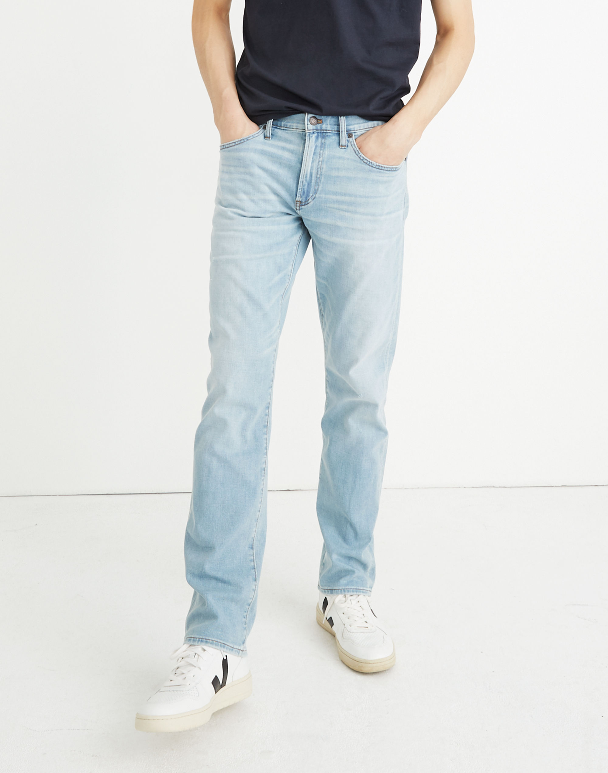 Straight Everyday Flex Jeans in Tensley Wash