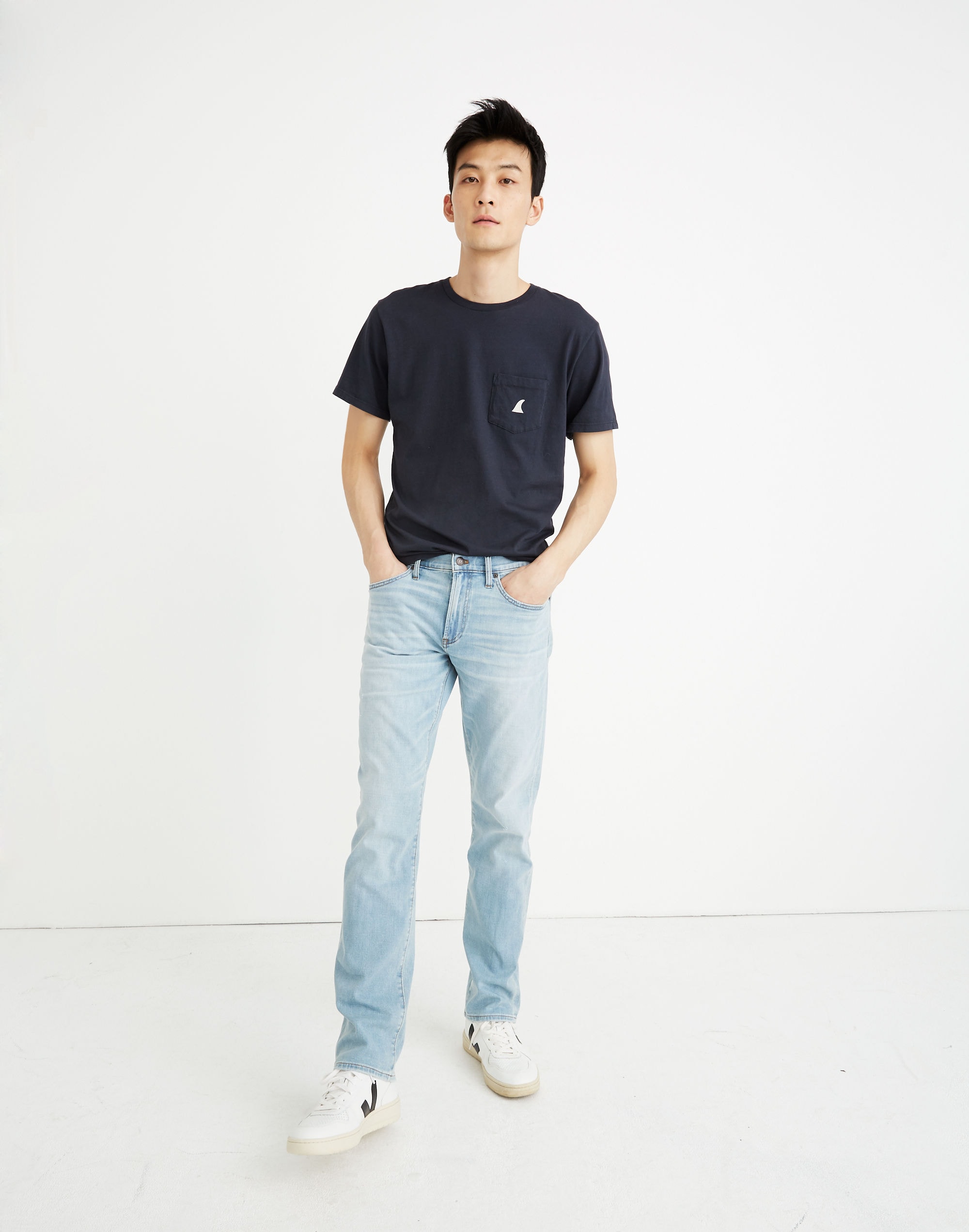 Straight Everyday Flex Jeans in Tensley Wash