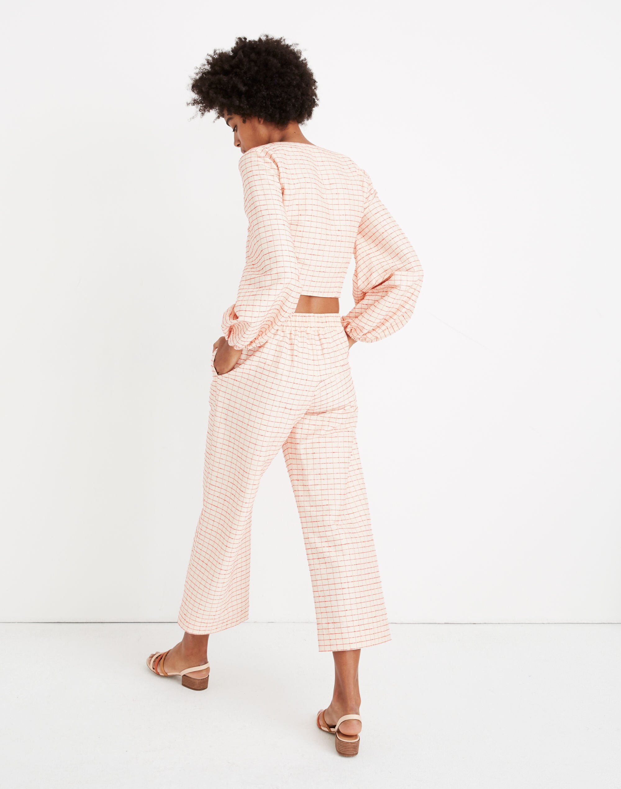 Stine Goya&trade; Bianca Tie-Front Top in Check