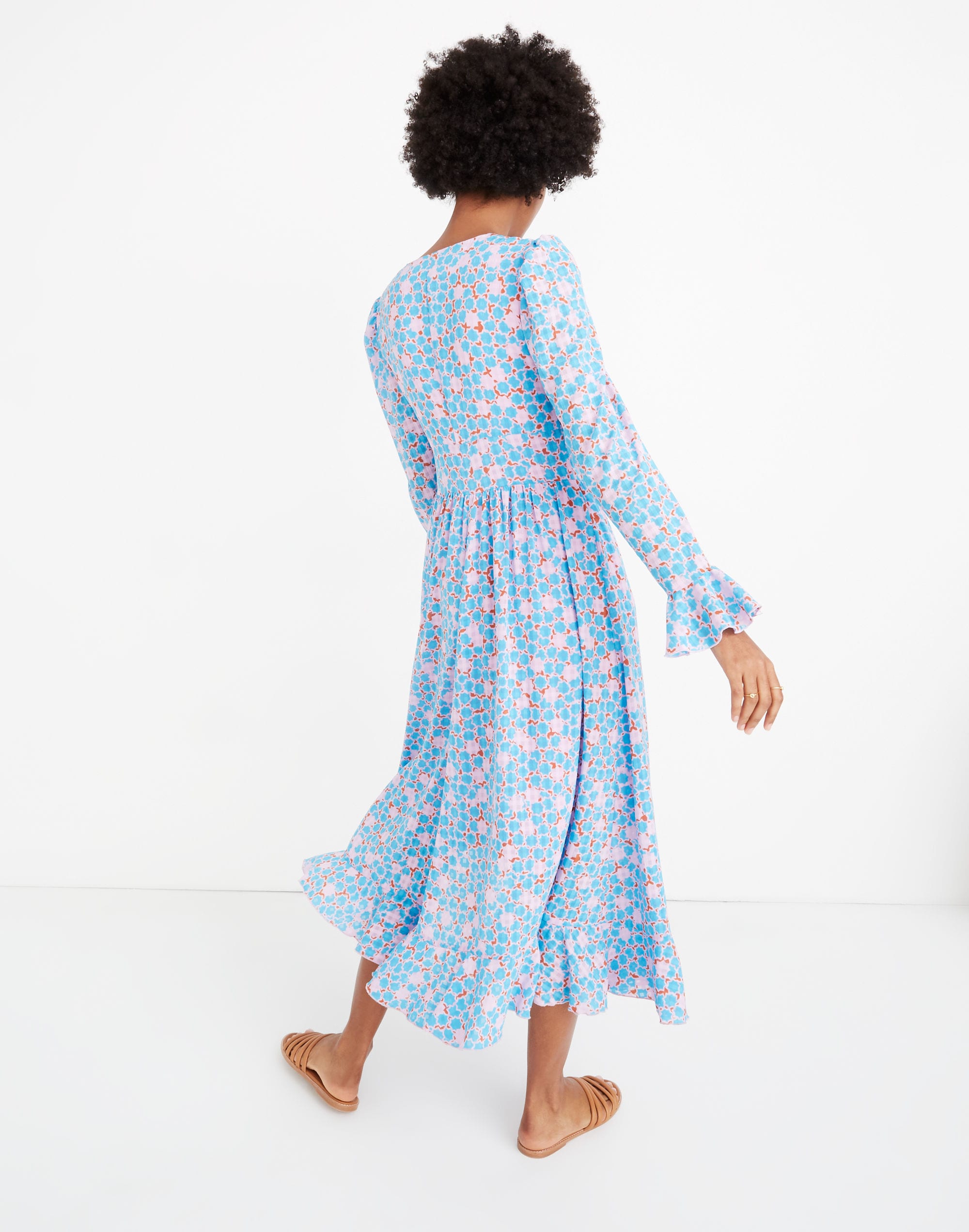 Stine Goya&trade; Freesia Ruffled Print Dress