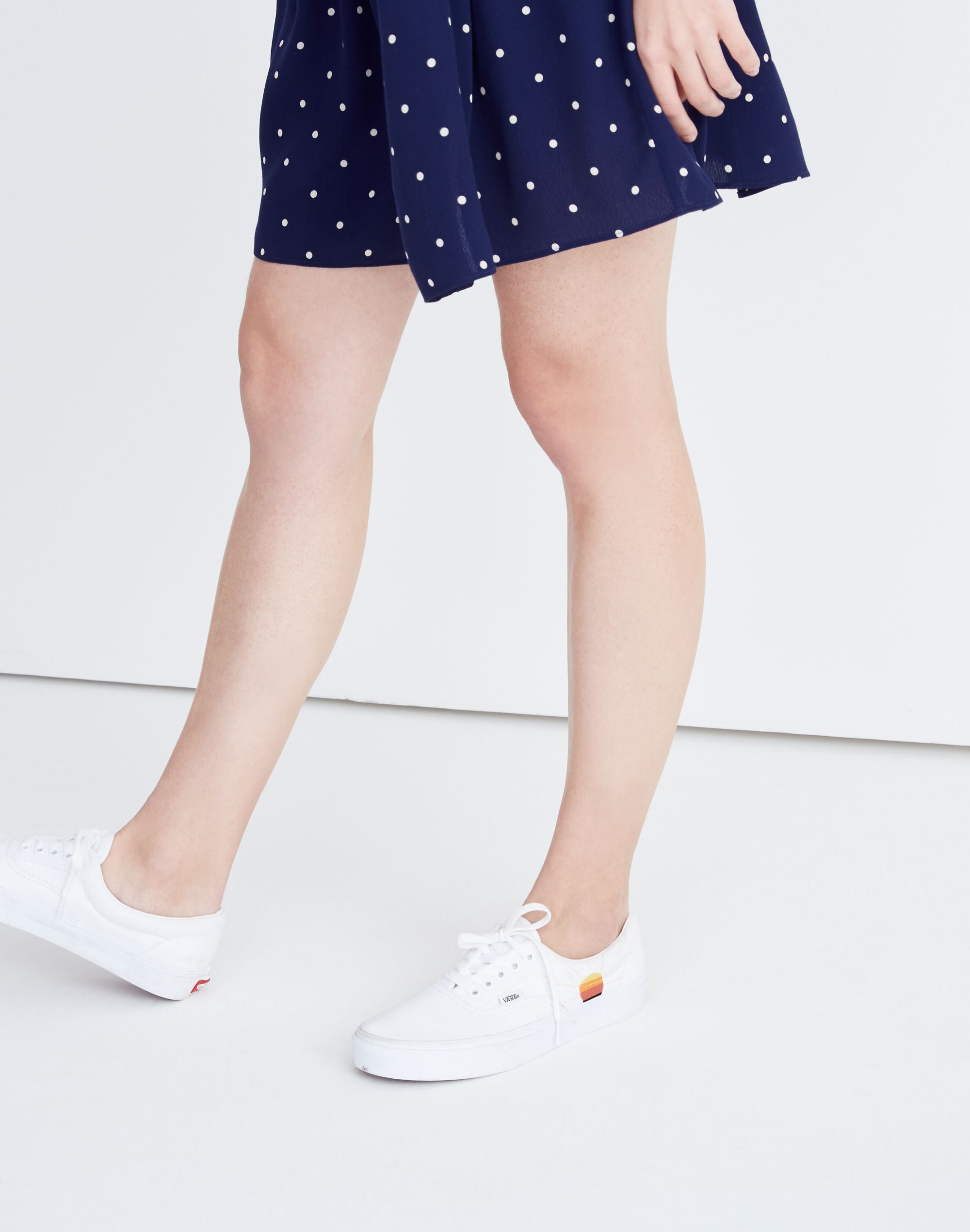 Madewell x Vans&reg; Unisex Sunset-Embroidered Era&trade; Lace-Up Sneakers